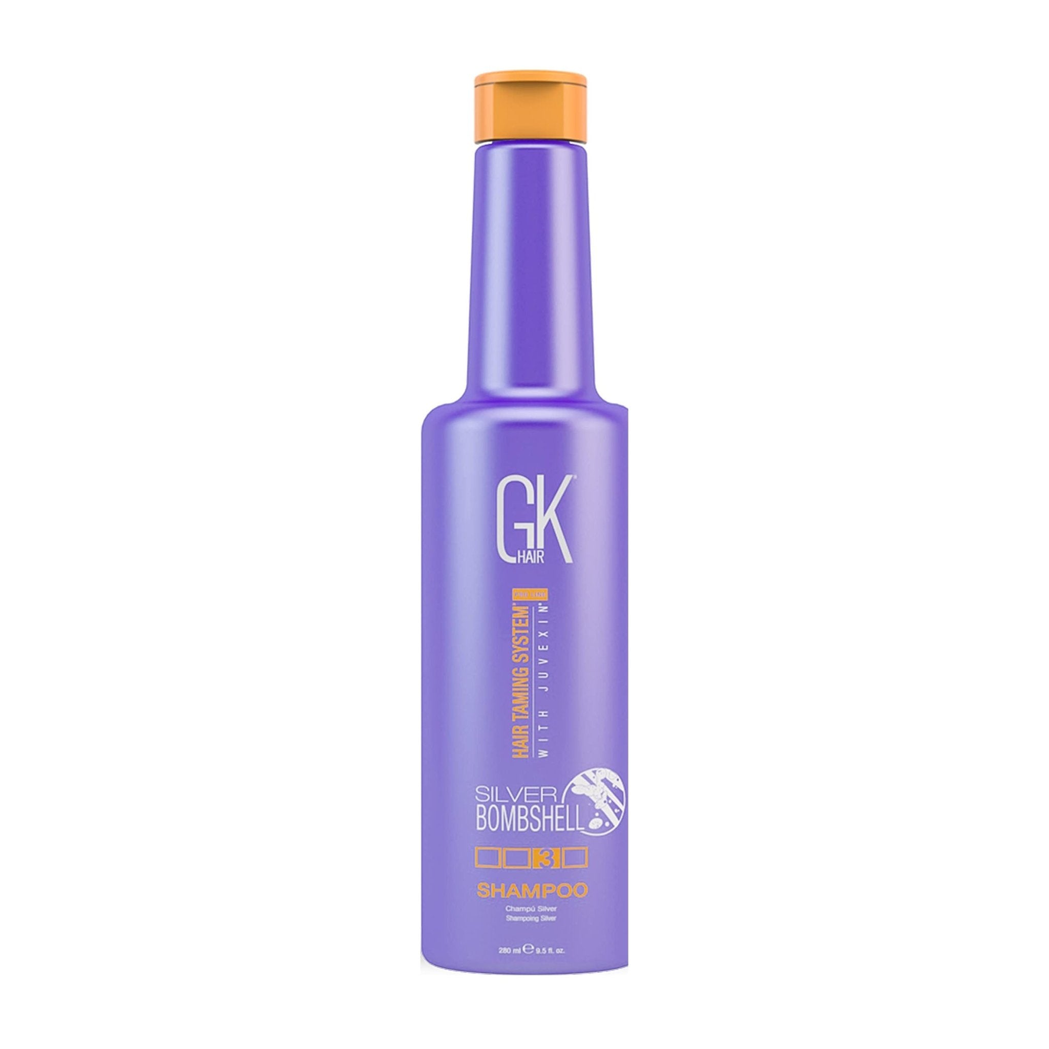 GK Global Keratin Silver Shampoo Bombshell - 280ml - Bloom Pharmacy