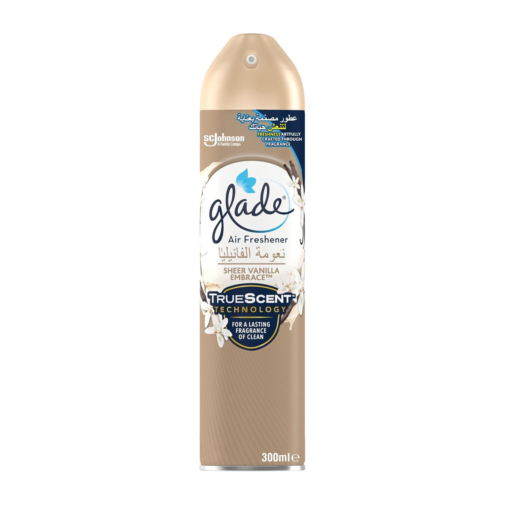 Glade Sheer Vanilla Embrace Air Freshener Spray - 300ml - Bloom Pharmacy