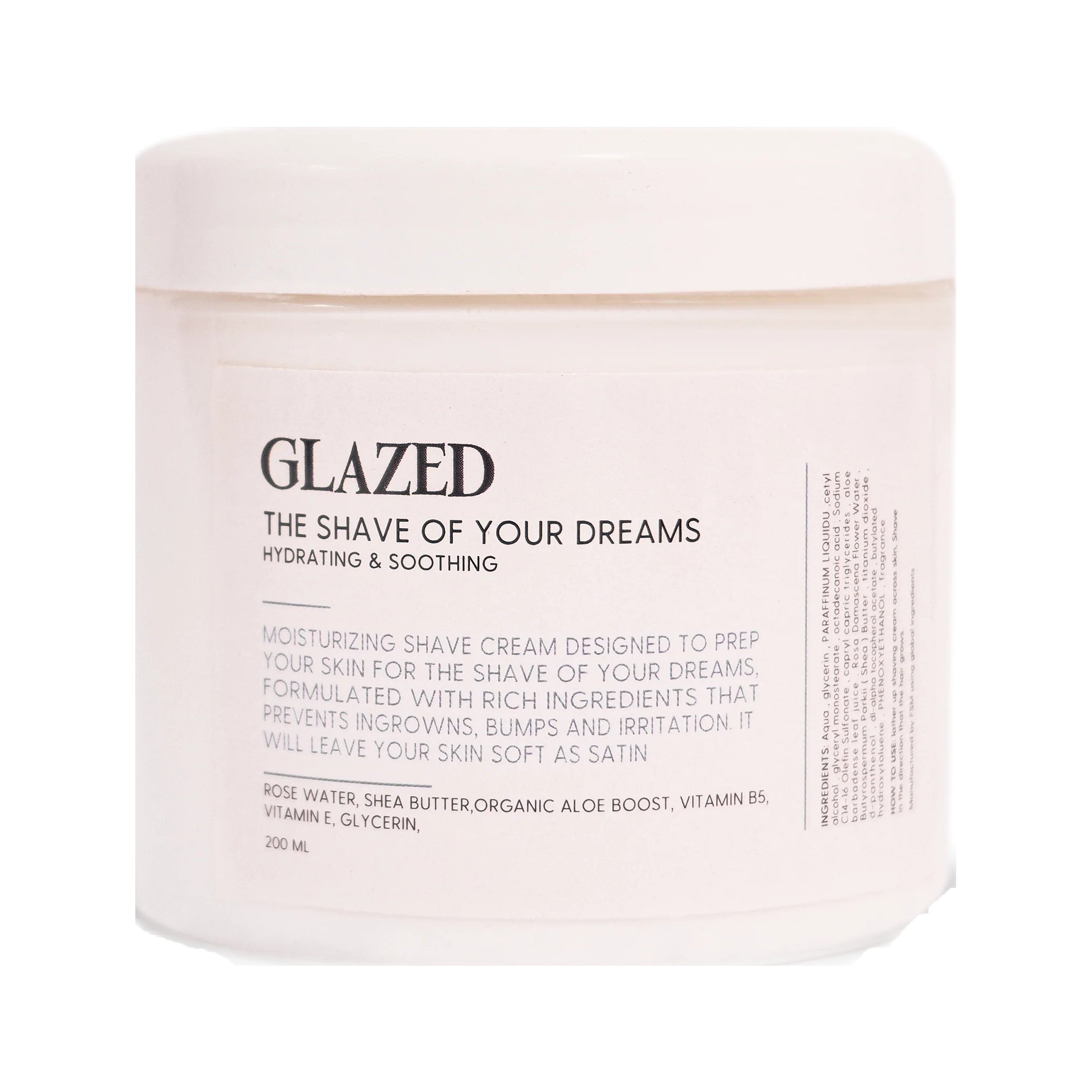 Glazed The Shave Of Your Dreams Shaving Cream – 200ml - Bloom Pharmacy