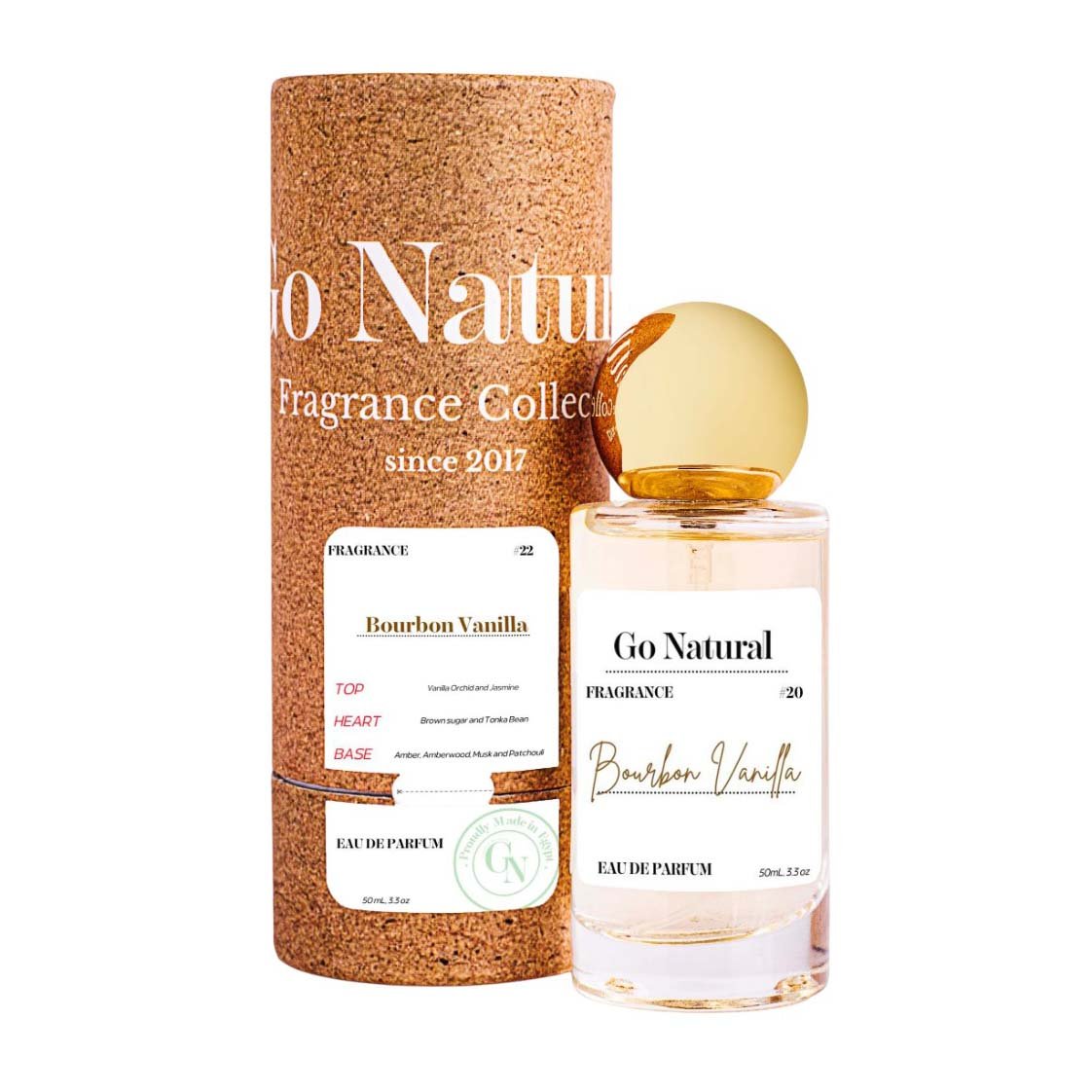 Go Natural Bourbon Vanilla EDP For Women - 50ml - Bloom Pharmacy