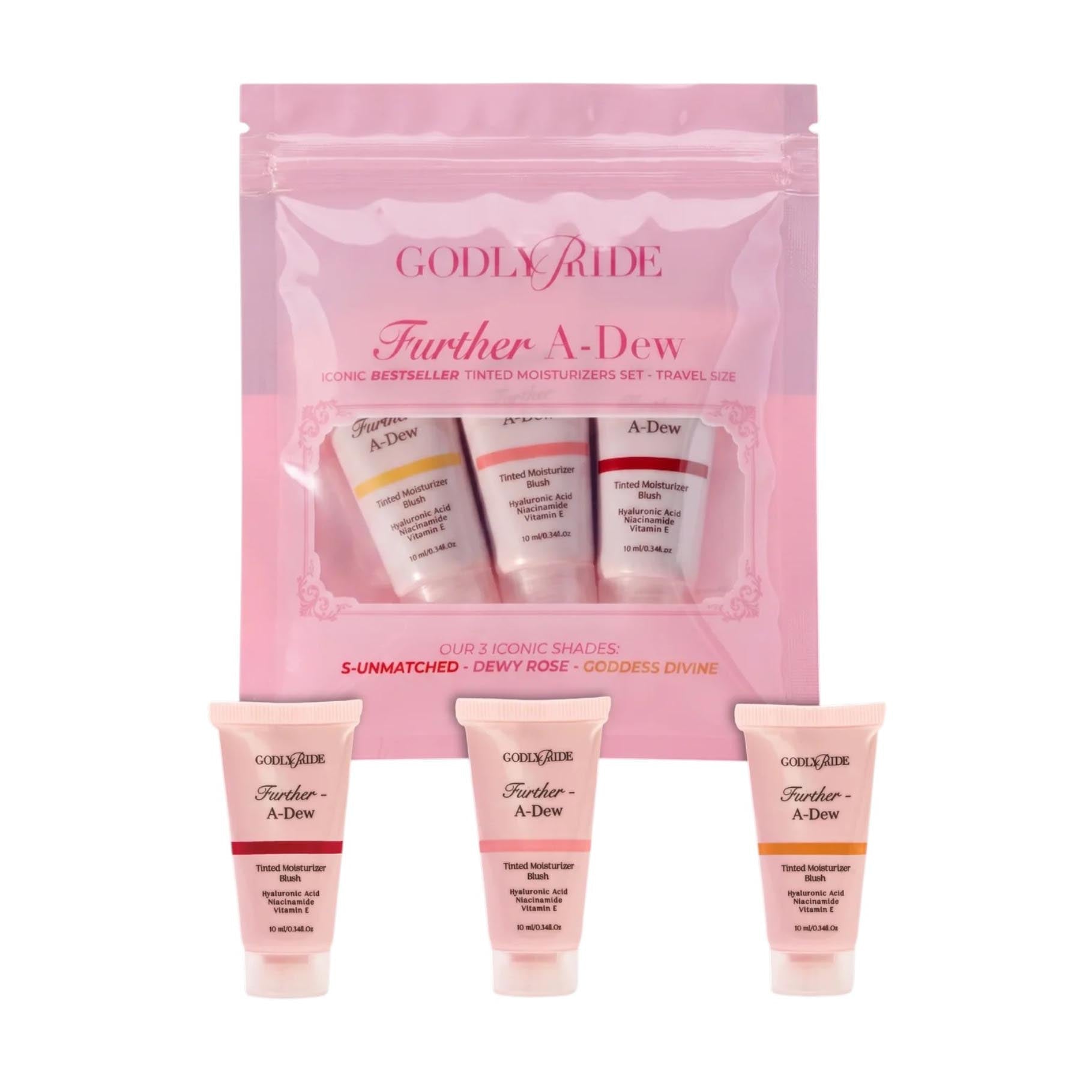 Godly Pride Bestseller Tinted Moisturizers Set - 3 Pcs - Bloom Pharmacy
