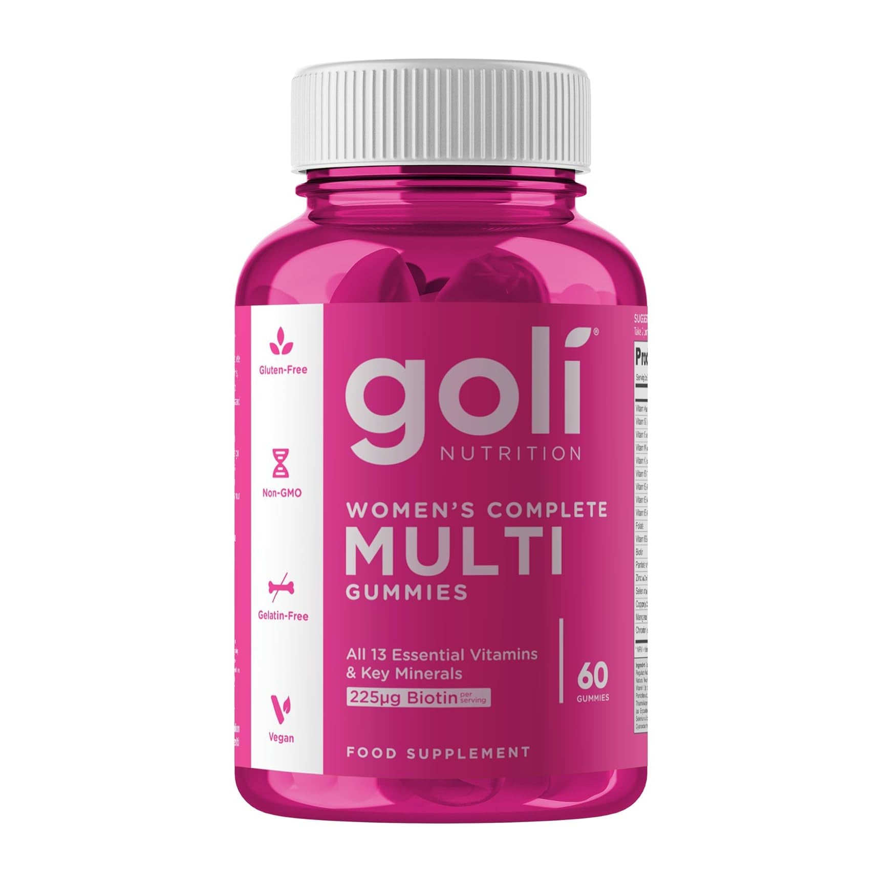 Goli Nutrition Womens Complete Multi Gummies - 60 Gummies - Bloom Pharmacy