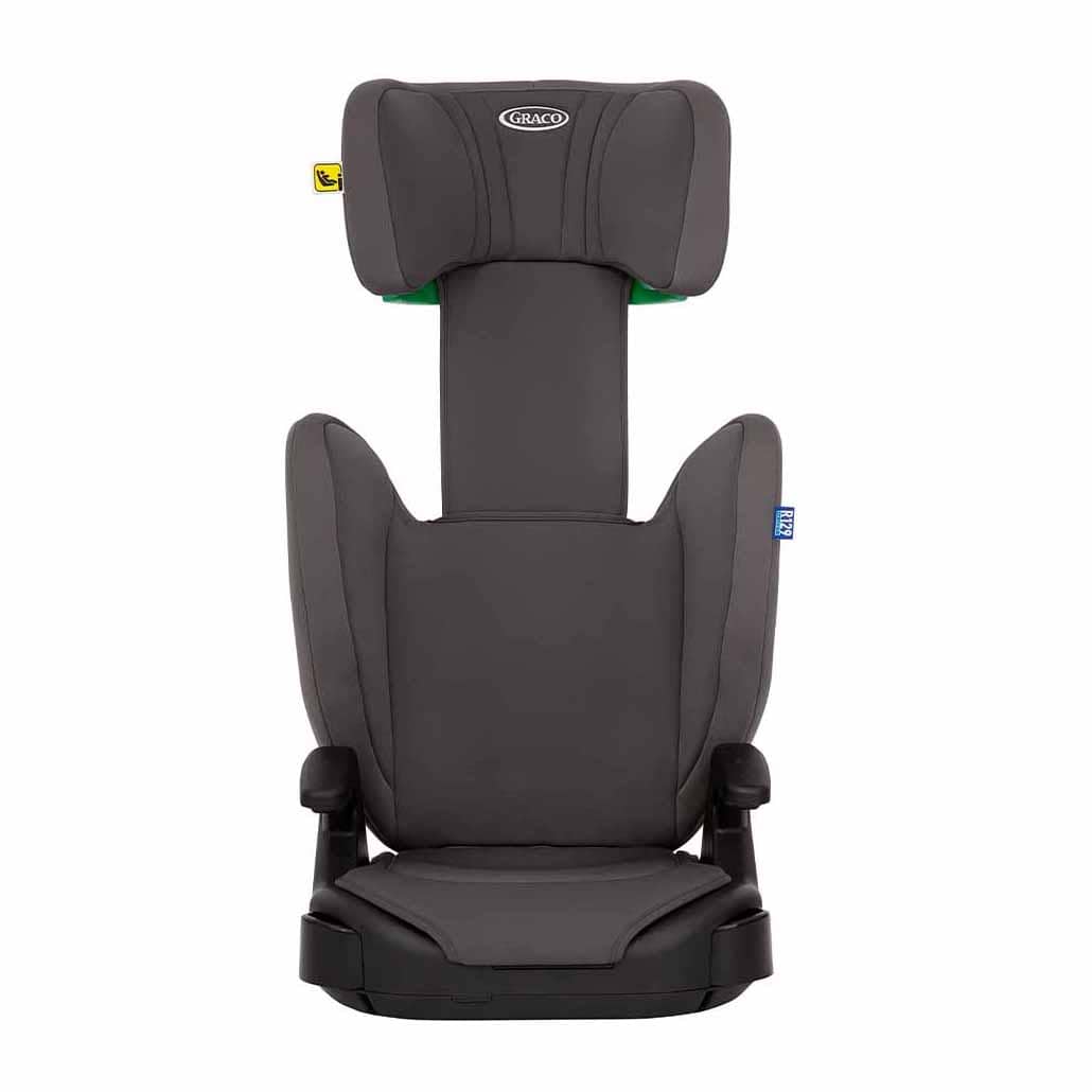 Graco Junior Maxi I - Size R129 Highback Booster Seat Approx. 3.5 To 12 Years - Iron - Bloom Pharmacy