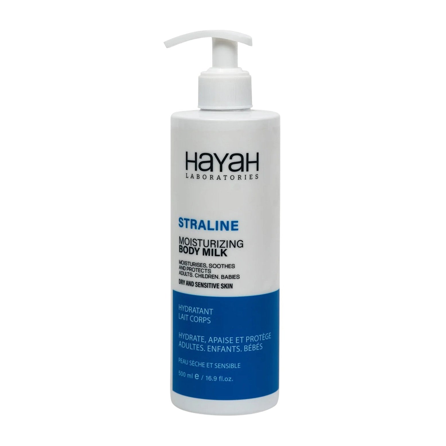 Hayah Straline Moisturizing Body Milk - 500ml - Bloom Pharmacy
