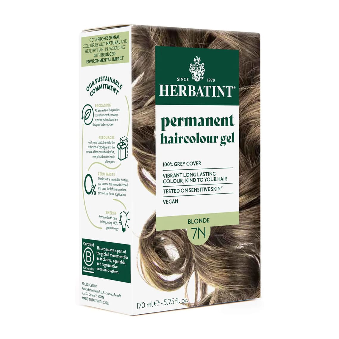 Herbatint Permanent Haircolour Gel - 170ml - Bloom Pharmacy