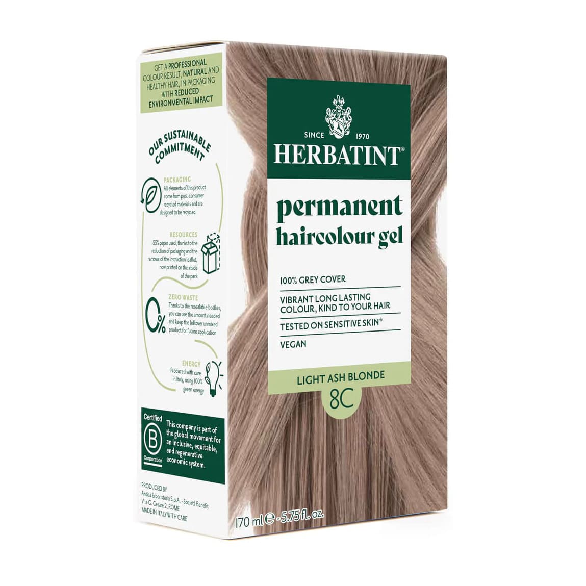 Herbatint Permanent Haircolour Gel - 170ml - Bloom Pharmacy