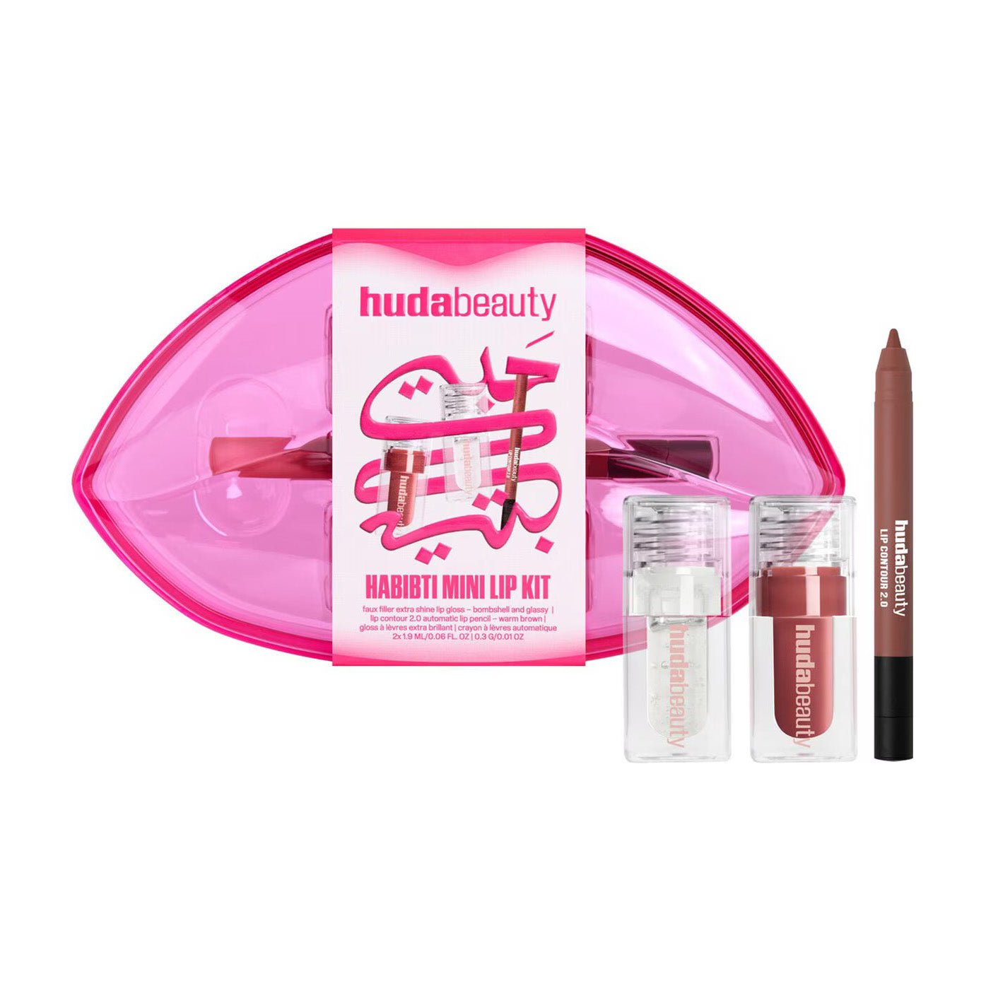 Huda Beauty Habibti Mini Lip Kit - Bloom Pharmacy