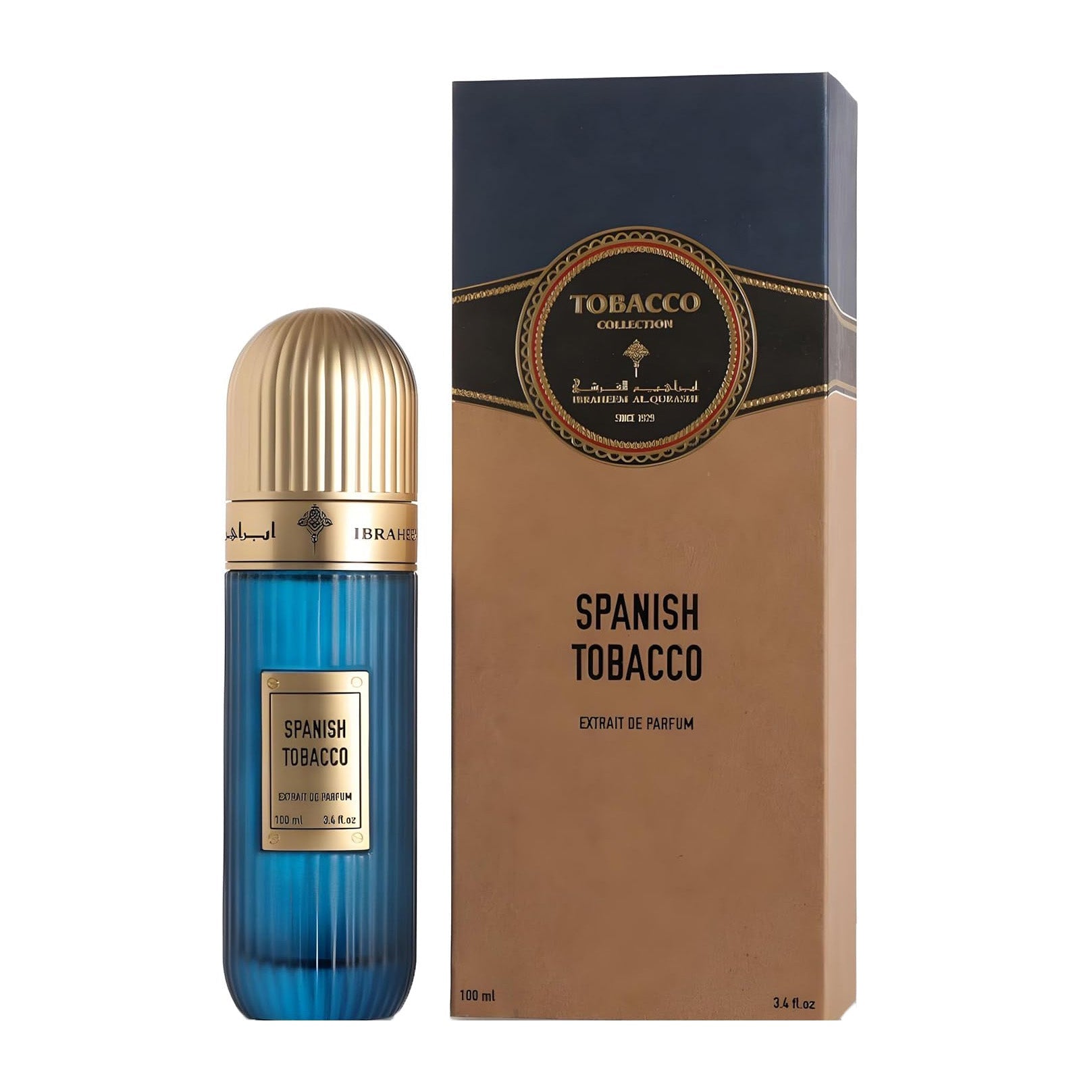 Ibrahim Al Qurashi Spanish Tobacco EDP Unisex - 100ml - Bloom Pharmacy
