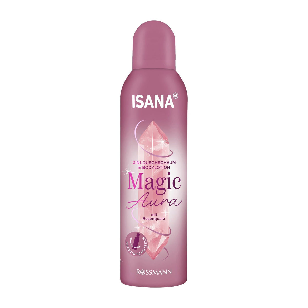 Isana Magic Aura 2 In 1 Shower Foam & Body Lotion - 200ml - Bloom Pharmacy