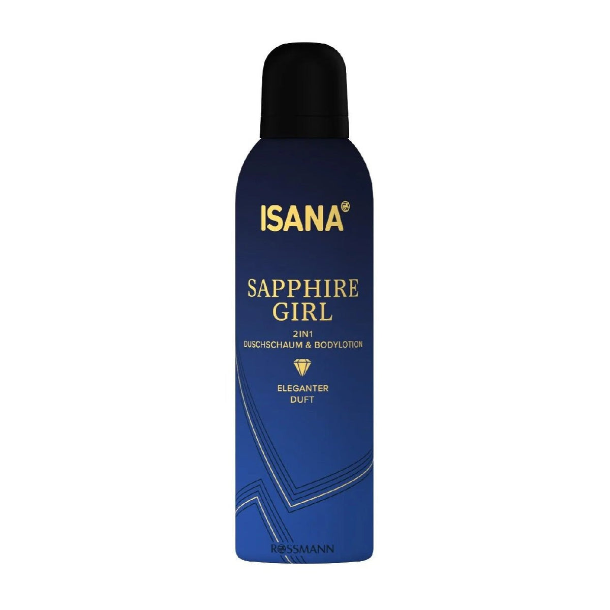 Isana Sapphire Girl 2 in 1 Shower Foam & Body Lotion – 200ml - Bloom Pharmacy