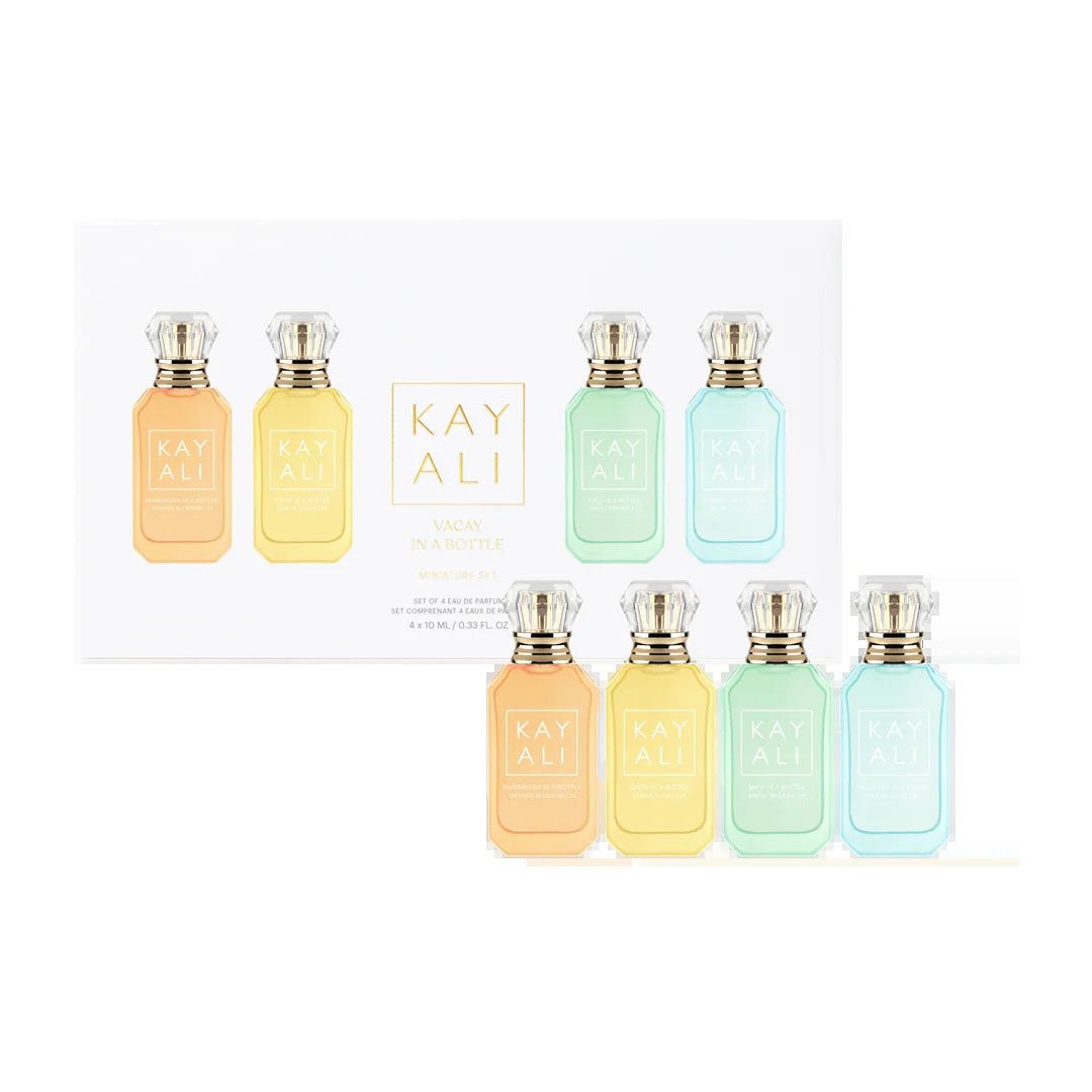 Kayali Vacay In A Bottle Miniatures EDP Gift Set For Women - Bloom Pharmacy