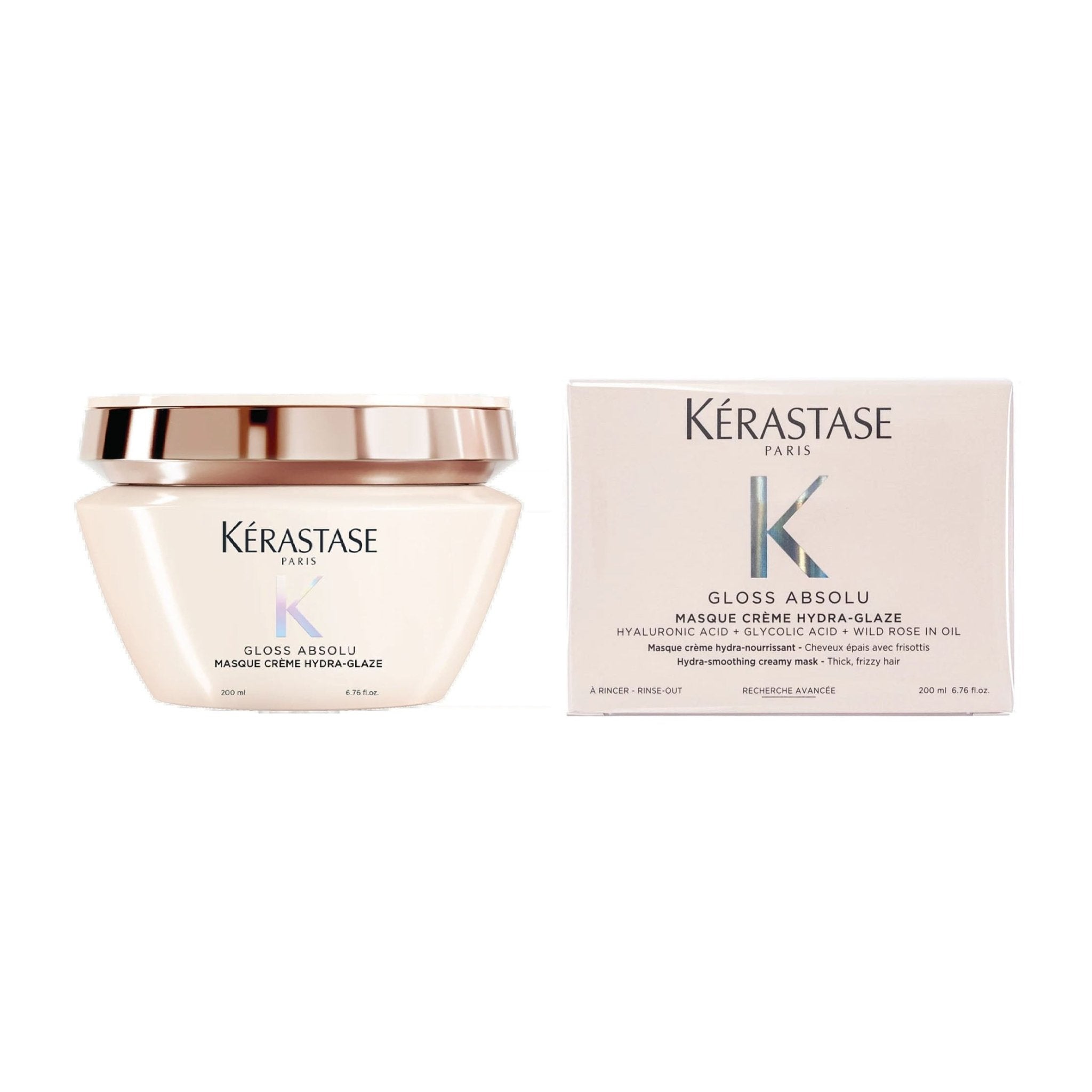 Kérastase Gloss Absolu Masque Crème Hydra Glaze Hair Mask - 200ml - Bloom Pharmacy