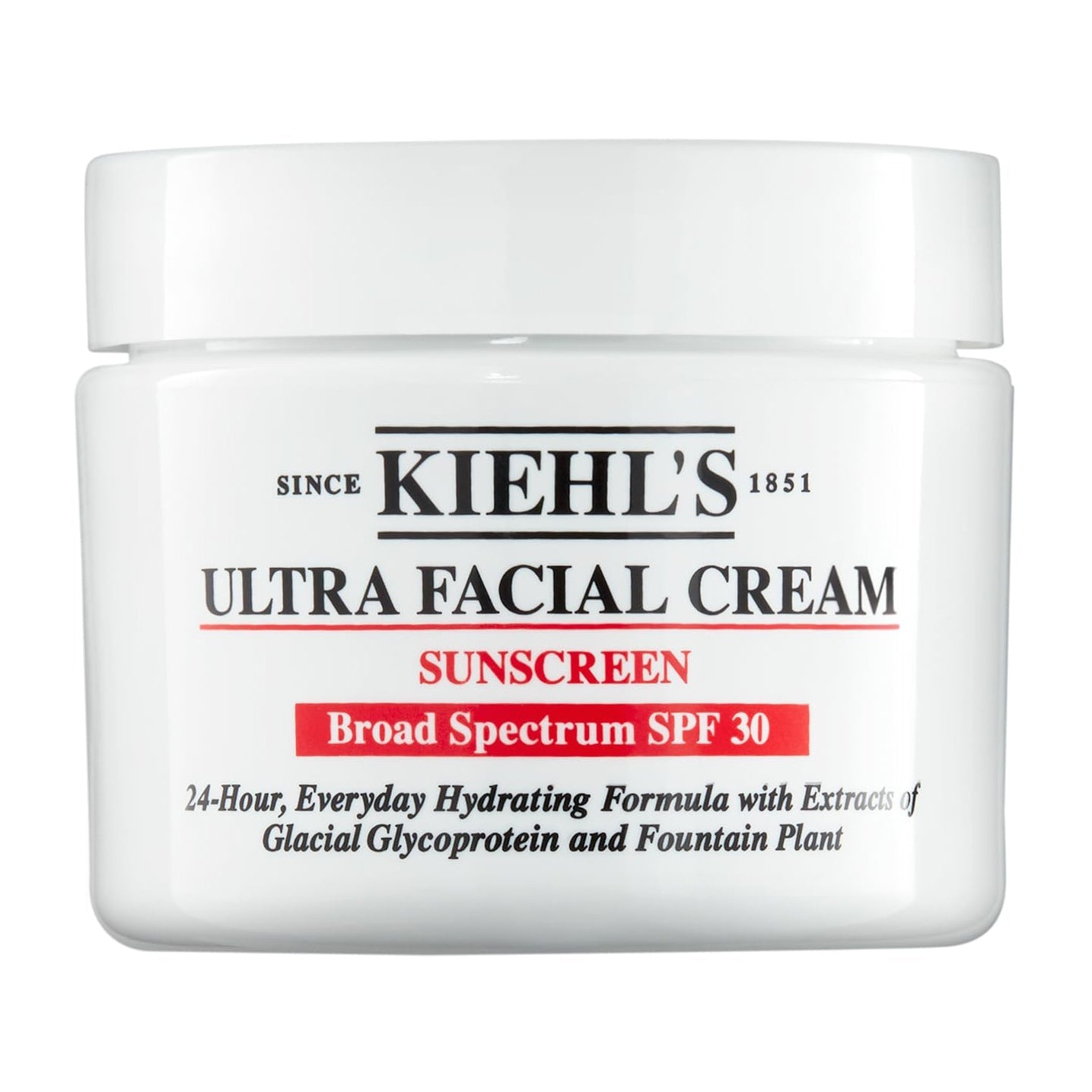 Kiehls Ultra Facial Sunscreen SPF 30 Cream - 50ml - Bloom Pharmacy