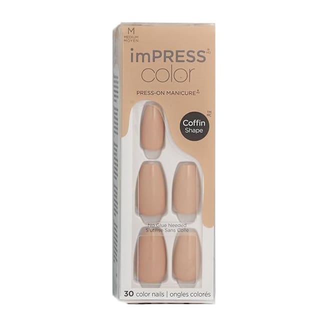 Kiss Impress Color 505 Latte Nails - 86739 - Bloom Pharmacy