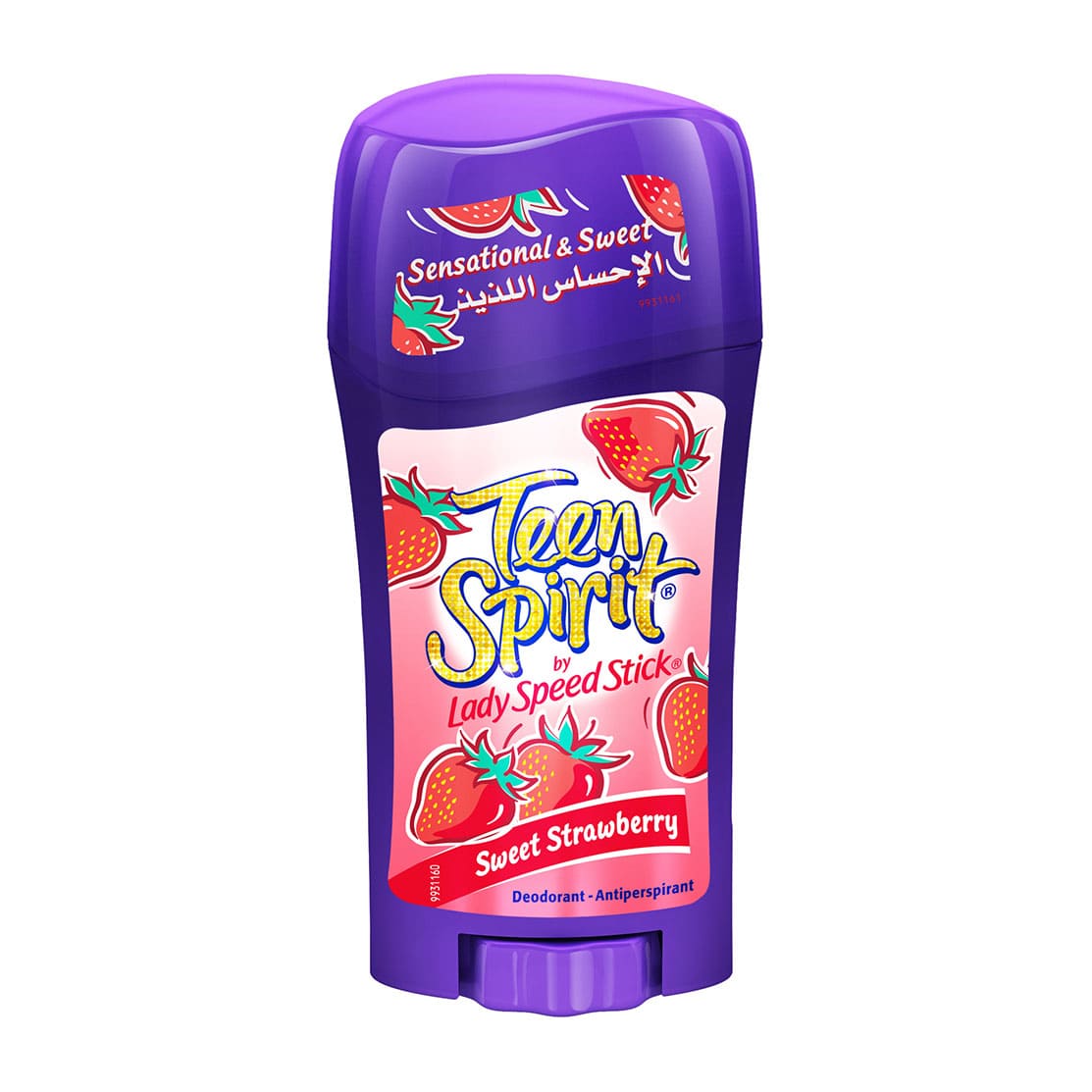 Lady Speed Stick Teen Spirit Sweet Strawberry - 65gm - Bloom Pharmacy