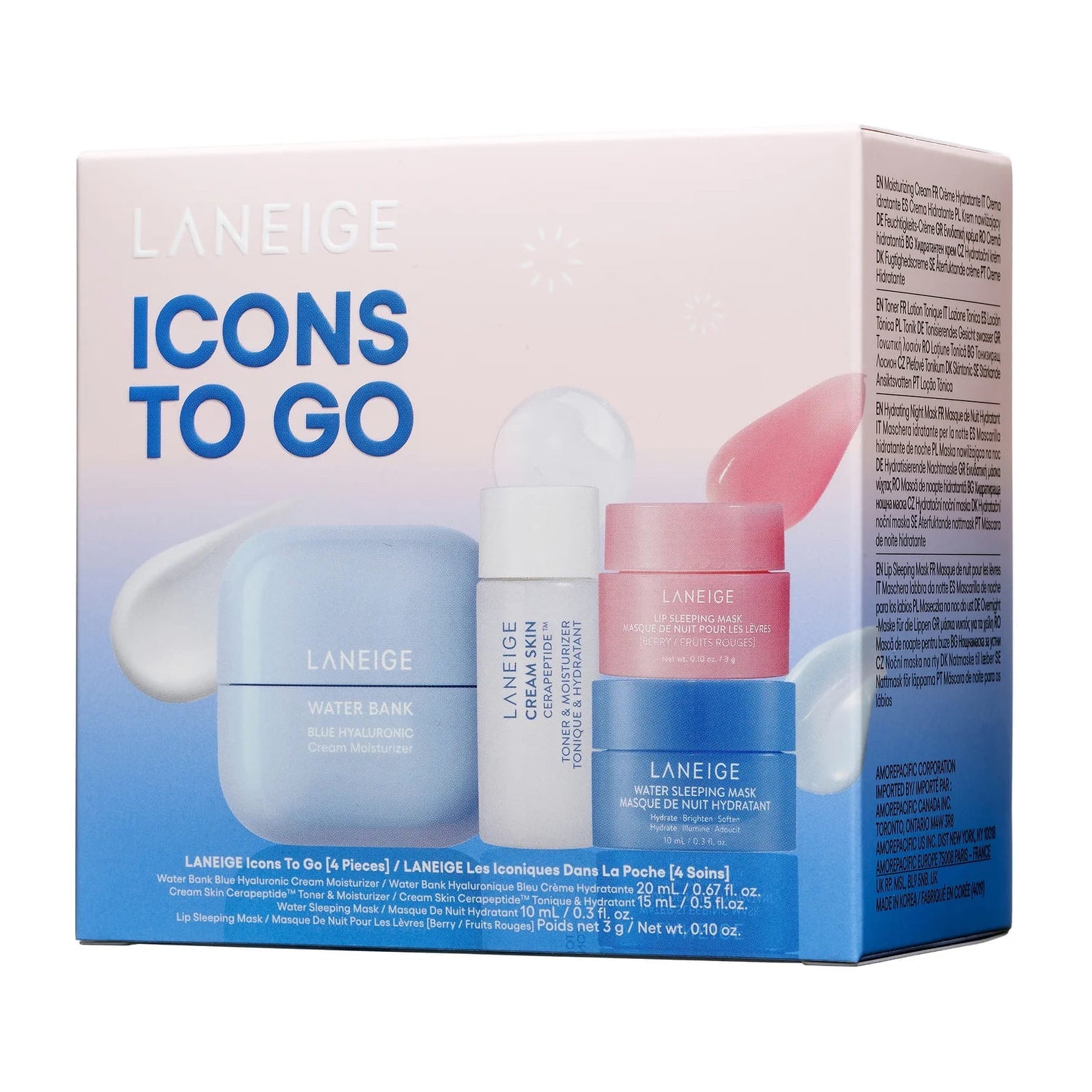 Laneige Icons to Go Set - 4 Pcs - Bloom Pharmacy