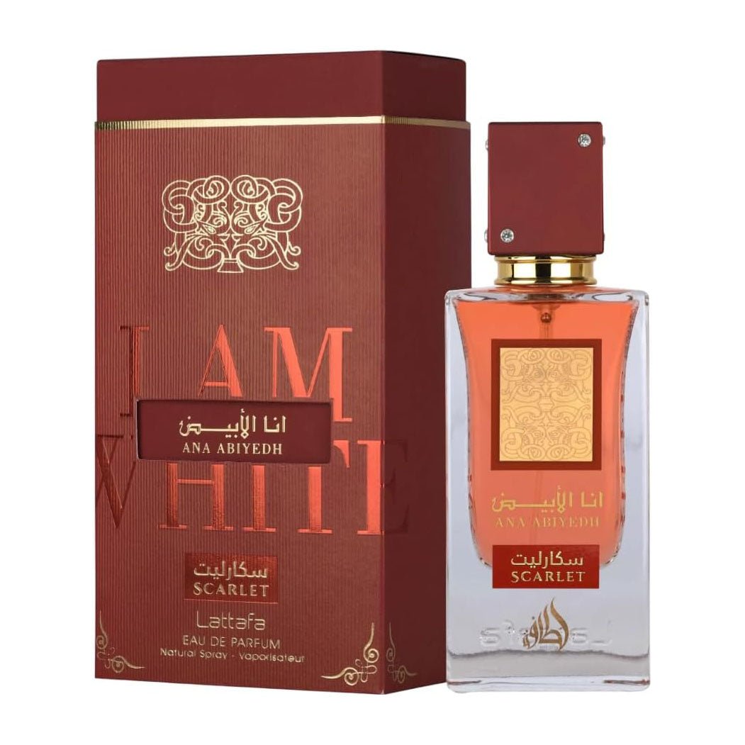 Lattafa Ana Abiyedh Scarlet EDP Unisex - 60ml - Bloom Pharmacy