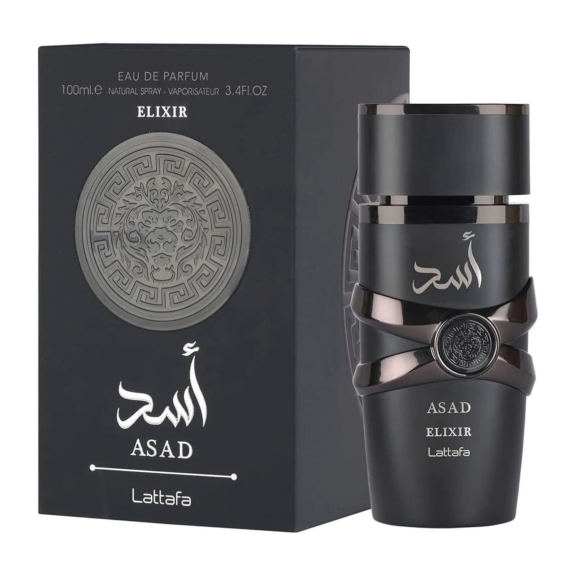 Lattafa Asad Elixir EDP For Men - 100ml - Bloom Pharmacy