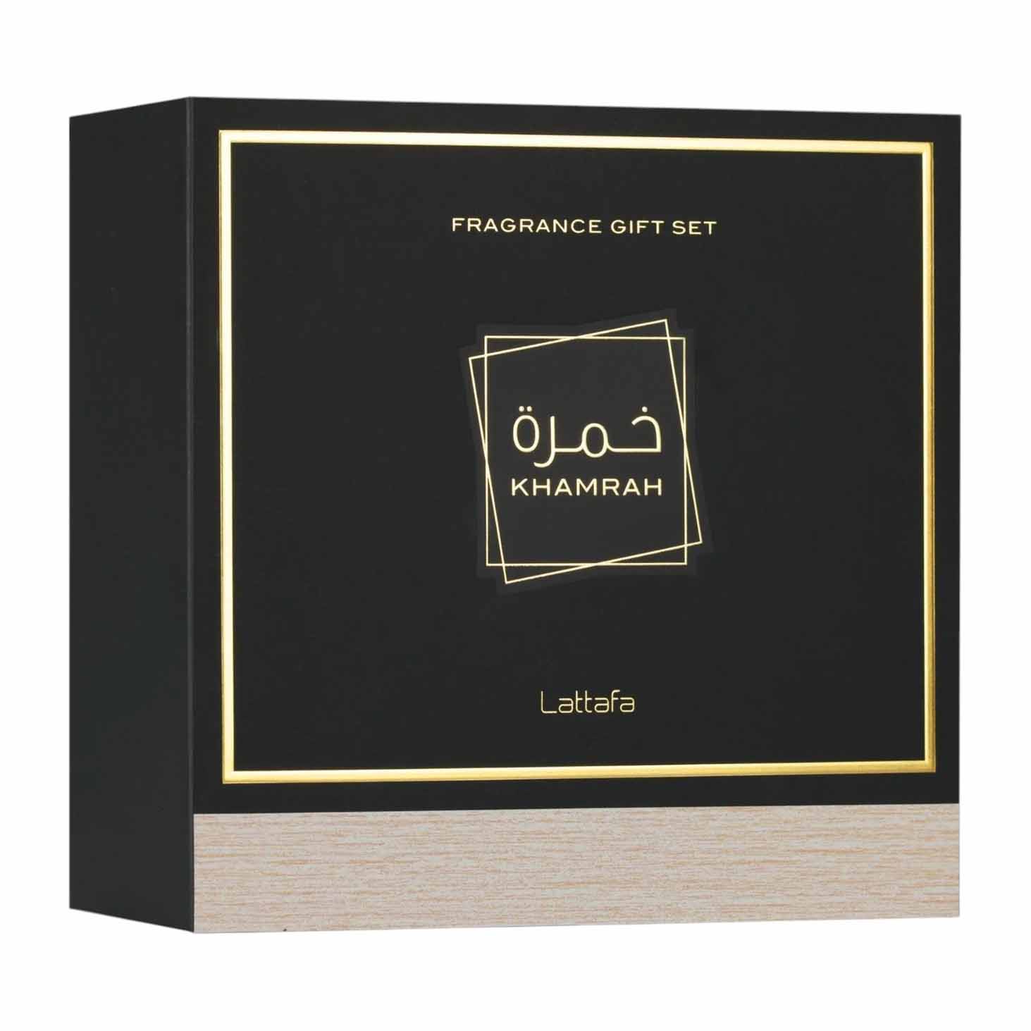 Lattafa Khamrah EDP Unisex Gift Set - Bloom Pharmacy