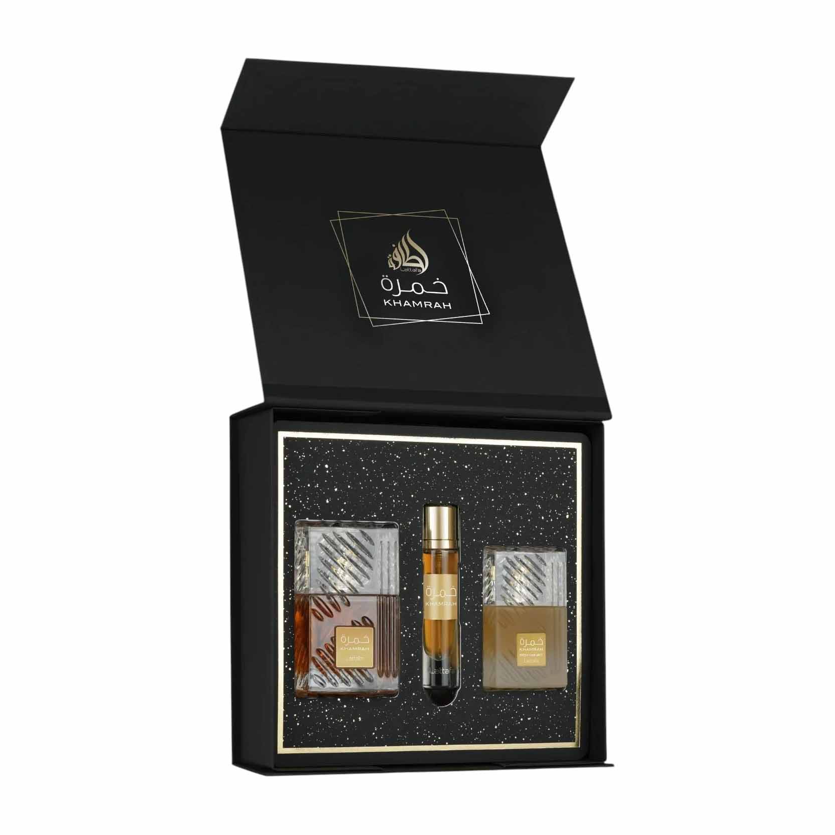Lattafa Khamrah EDP Unisex Gift Set - Bloom Pharmacy