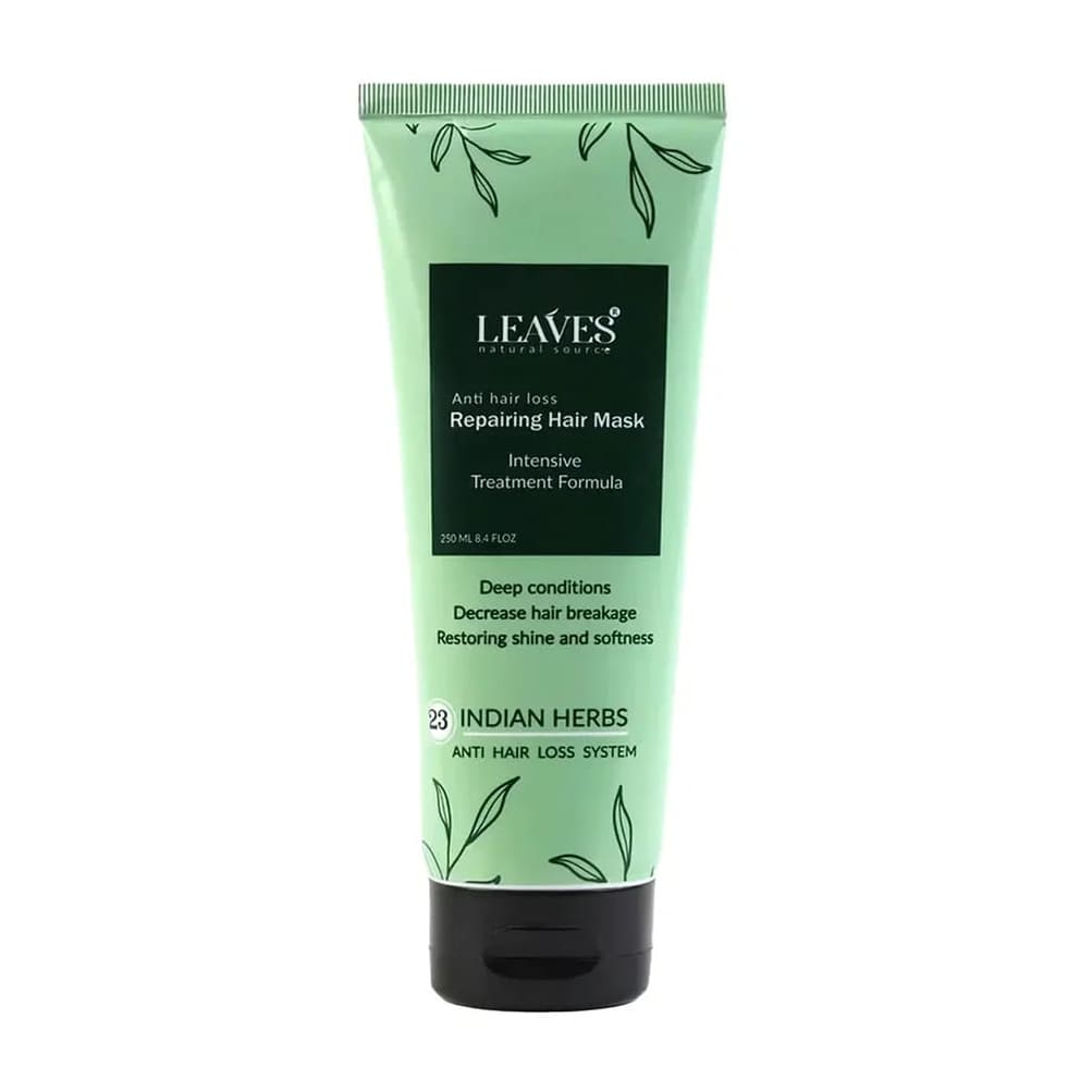 Leaves Anti Hair Loss Repairing Hair Mask - 250ml - Bloom Pharmacy
