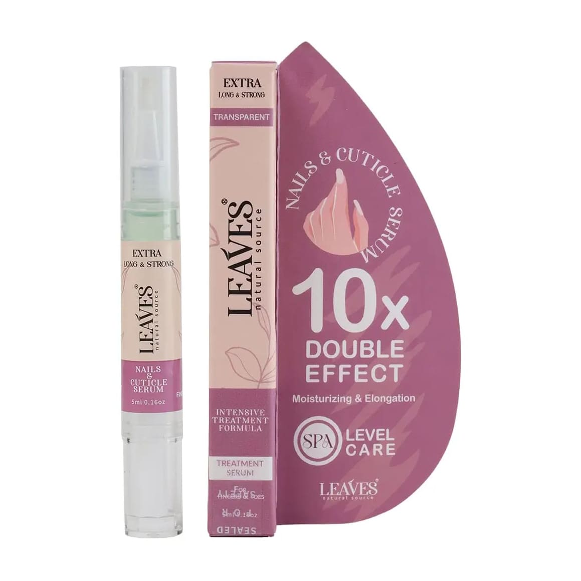 Leaves Leaves Nail Strengthening & Nourishing Serum - 10ml - Bloom Pharmacy