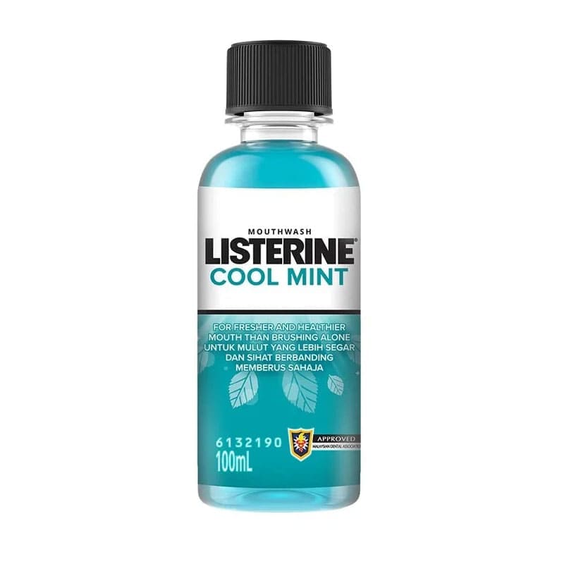 Listerine Cool Mint Mouthwash - 100ml - Bloom Pharmacy
