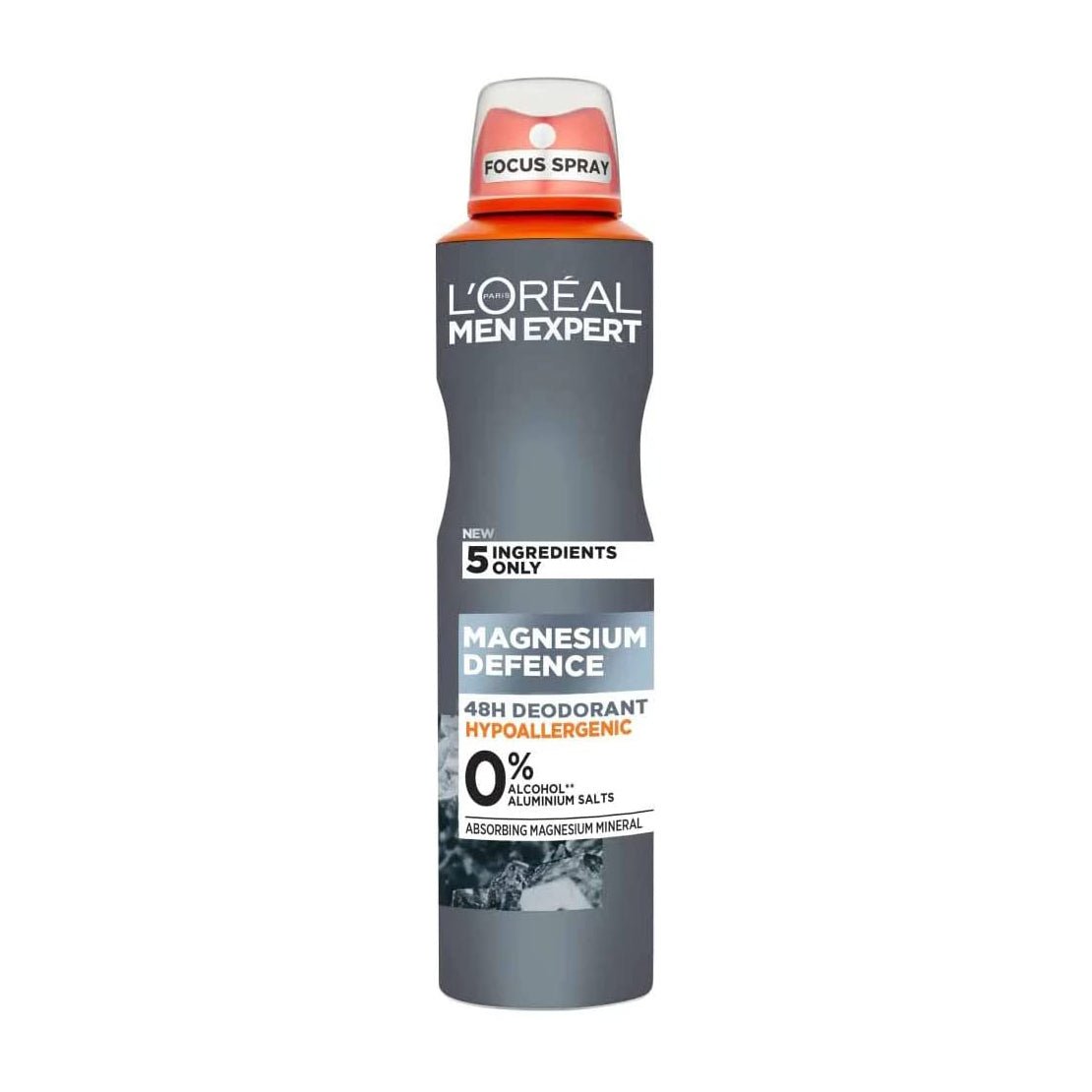 L'Oreal Men Expert Magnesium Defence 48H Deodorant Spray – 250ml - Bloom Pharmacy