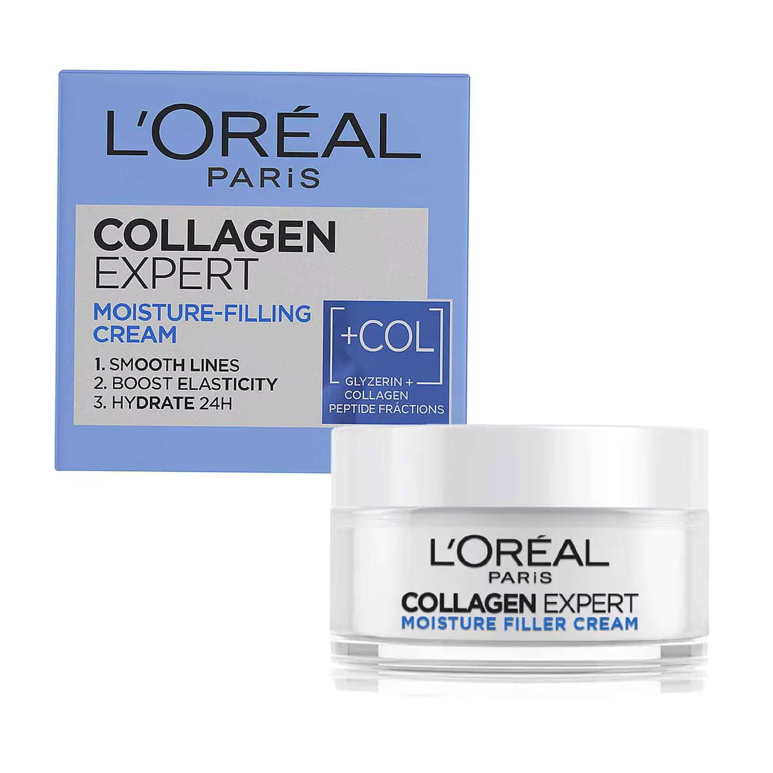 Loreal Paris Collagen Expert Moisture Filling Cream - 50ml - Bloom Pharmacy