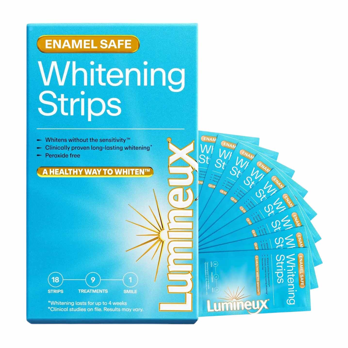 Luminex Teeth Whitening Strips - 18 Strips - Bloom Pharmacy