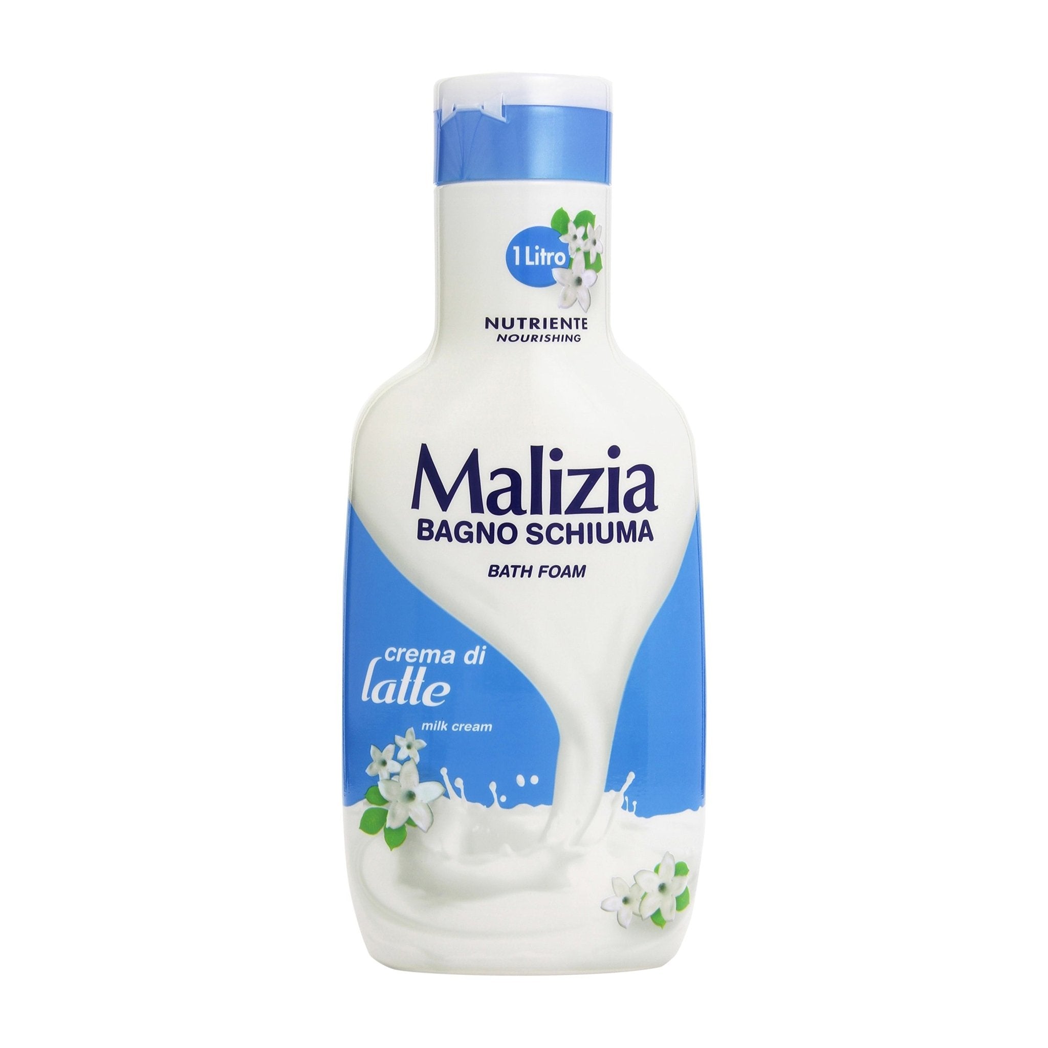Malizia Milk Cream Bath Foam - 1 Liter - Bloom Pharmacy