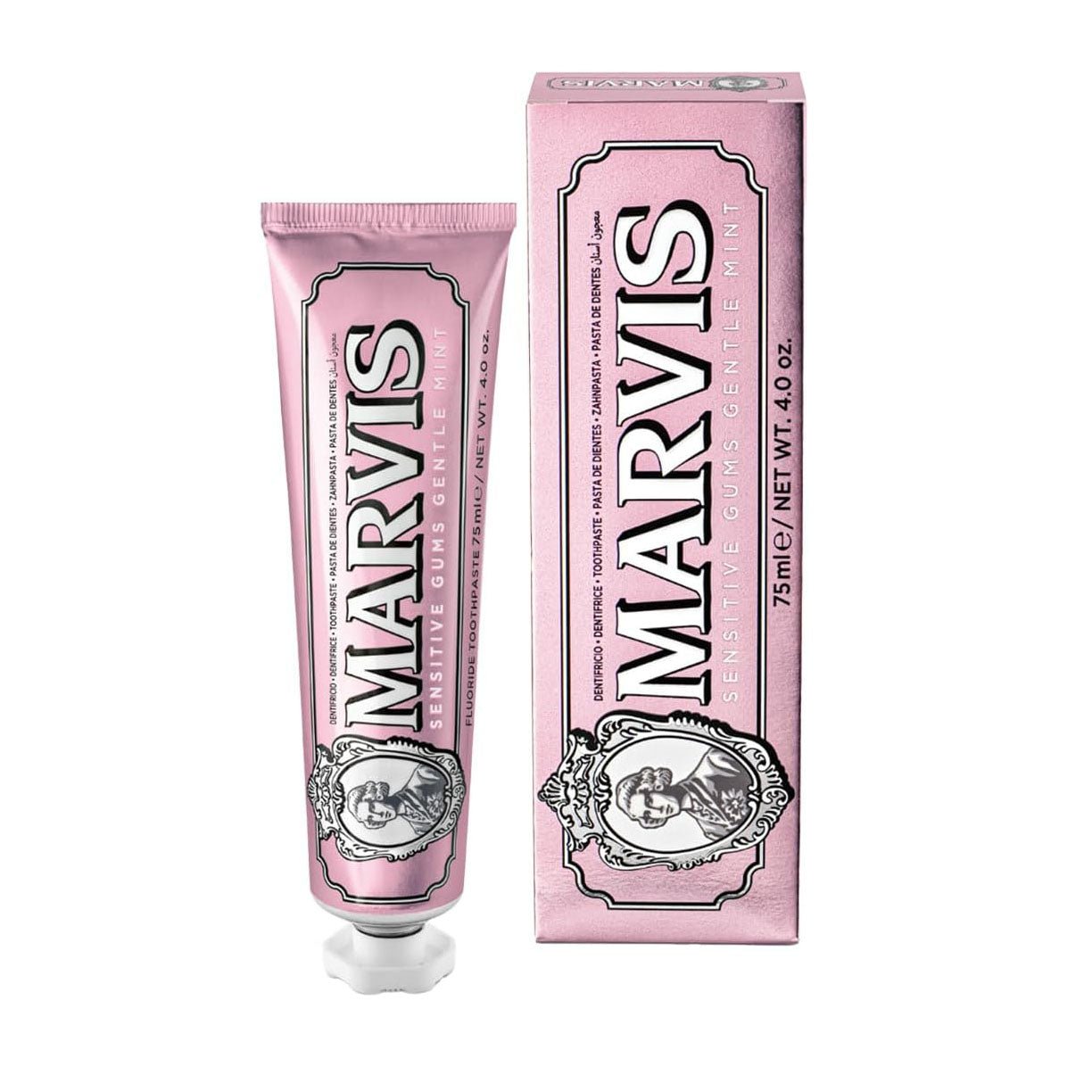 Marvis Sensitive Gums Gentle Mint Toothpaste - 75ml - Bloom Pharmacy