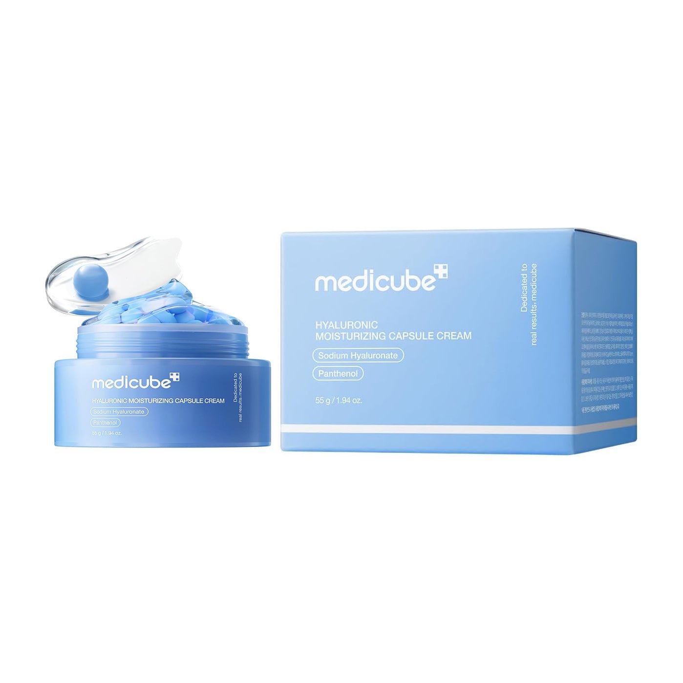 Medicube Hyaluronic Moisturizing Capsule Cream - 55gm - Bloom Pharmacy