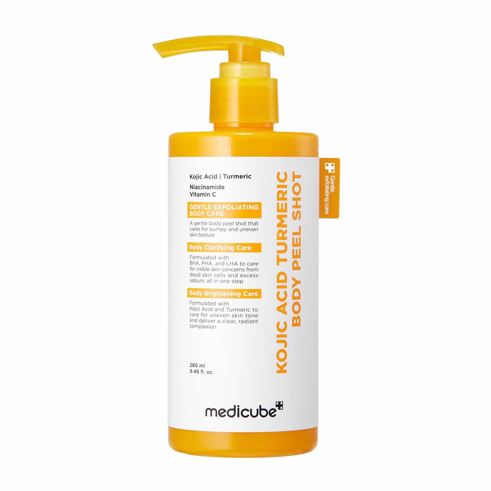 Medicube Kojic Acid Turmeric Body Peel Shot - 280ml - Bloom Pharmacy