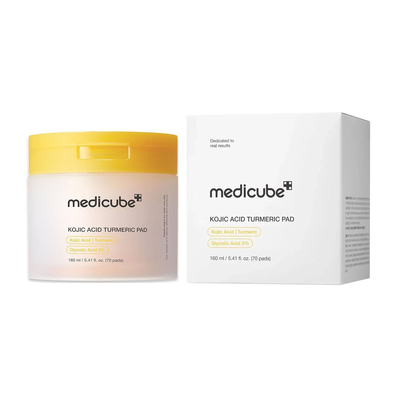 Medicube Kojic Acid Turmeric Pad - 70 Pads - 160ml - Bloom Pharmacy