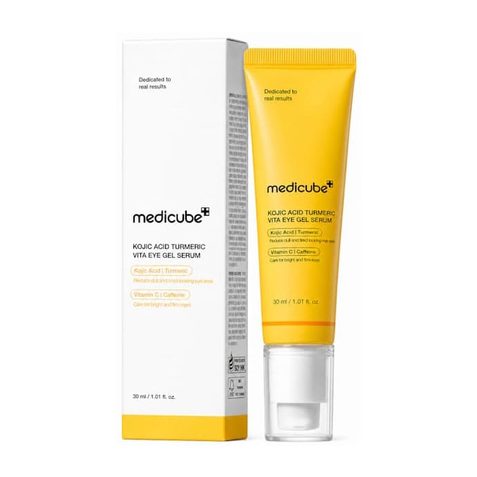 Medicube Kojic Acid Turmeric Vita Eye Gel Serum - 30ml - Bloom Pharmacy