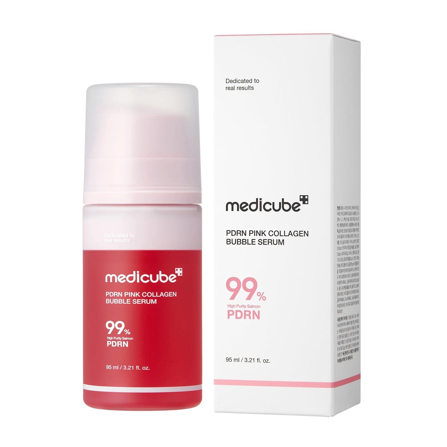 Medicube Pdrn Pink Collagen Bubble Serum - 95ml - Bloom Pharmacy