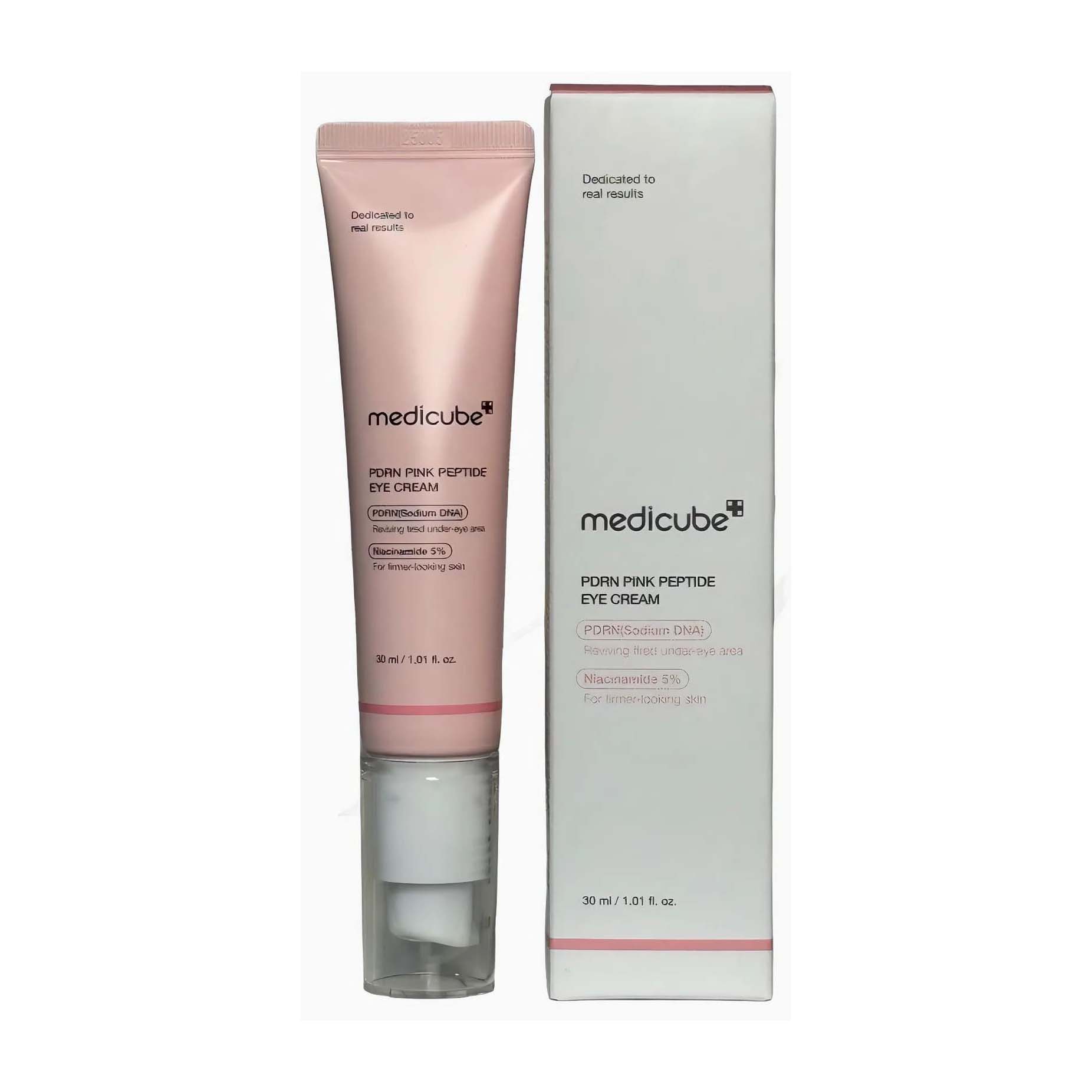 Medicube Pdrn Pink Peptide Eye Cream - 30ml - Bloom Pharmacy