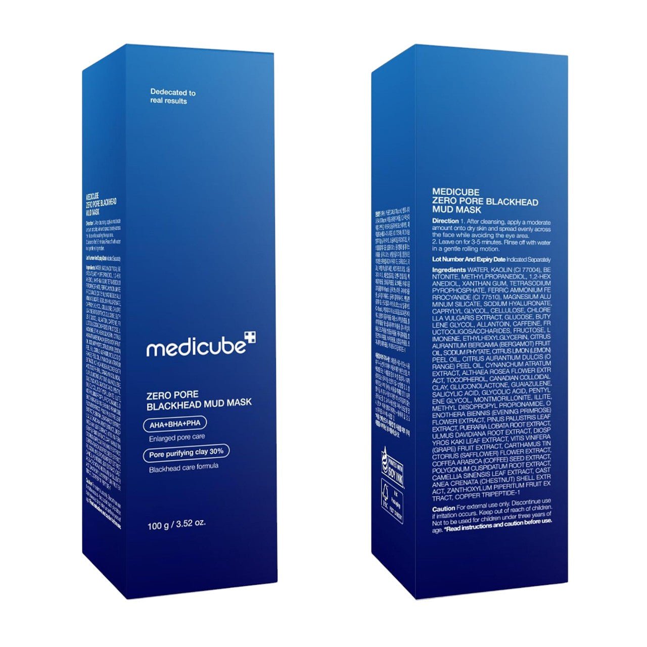 Medicube Zero Pore Blackhead Mud Mask - 100gm - Bloom Pharmacy