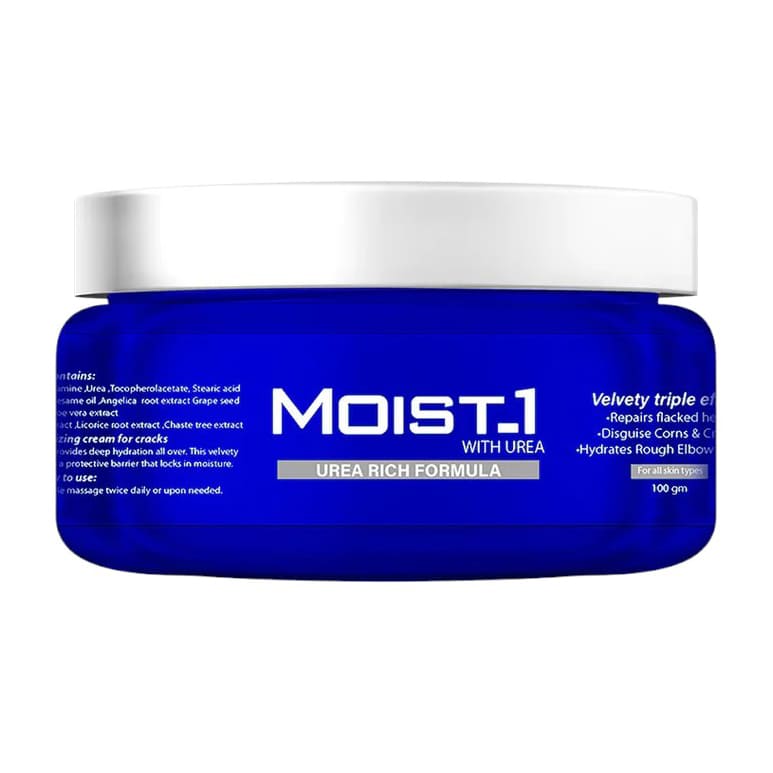 Moist - 1 Urea Cream - 100gm - Bloom Pharmacy