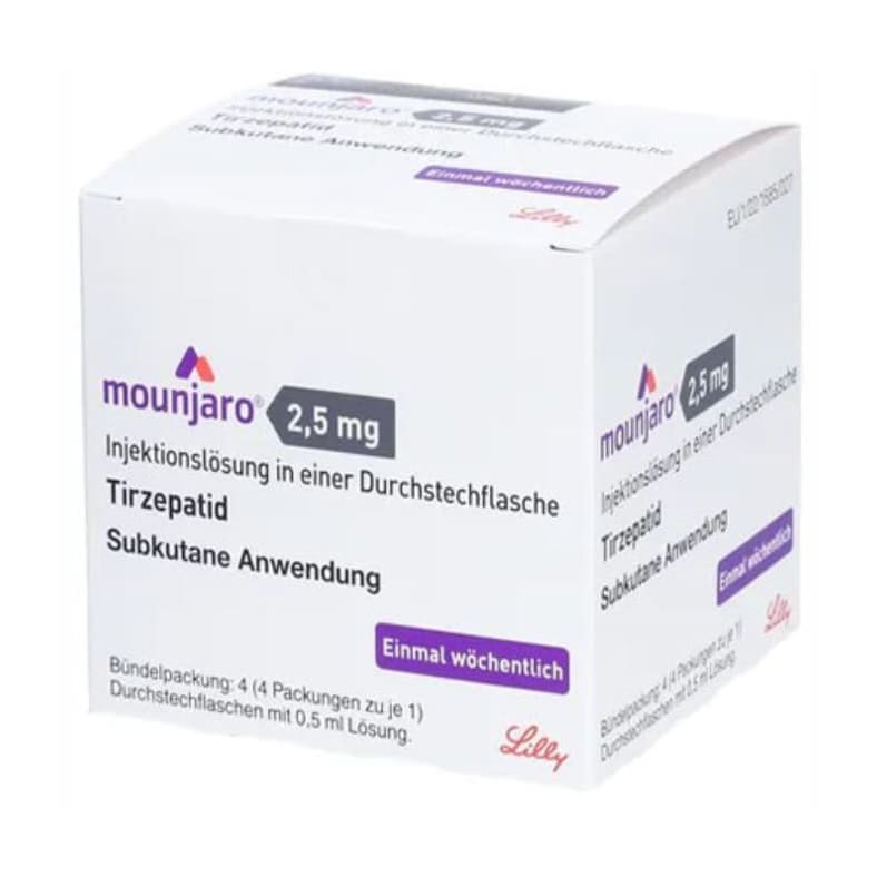 Mounjaro 2.5 Mg / 0.5 Ml X 4 Vials - Bloom Pharmacy