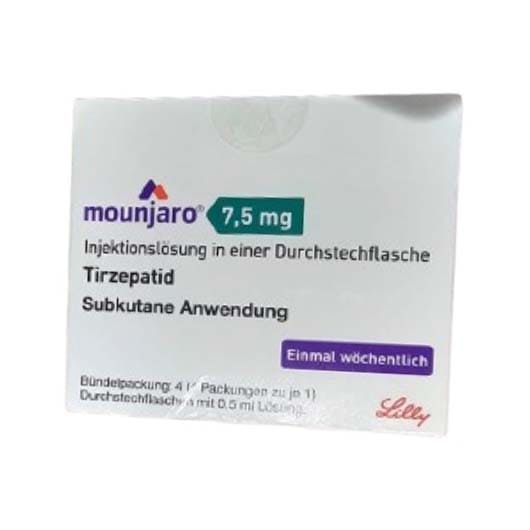Mounjaro 7.5 Mg / 0.5 Ml X 4 Vial - Bloom Pharmacy