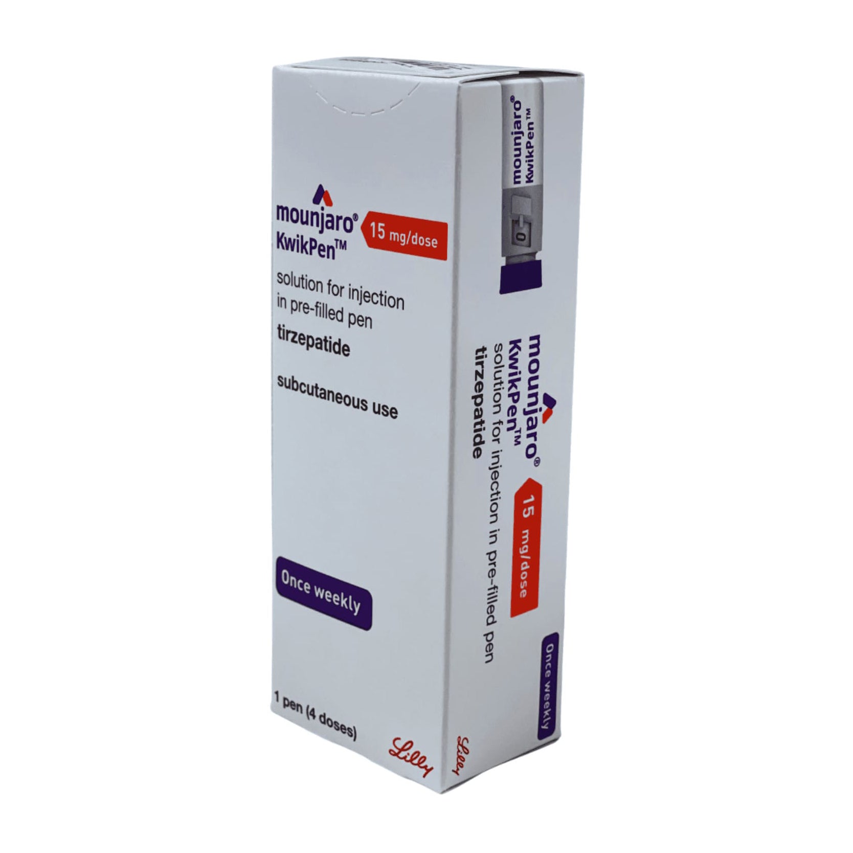 Mounjaro Kwikpen 15 Mg / 0.6 Ml x 4 Doses - Bloom Pharmacy