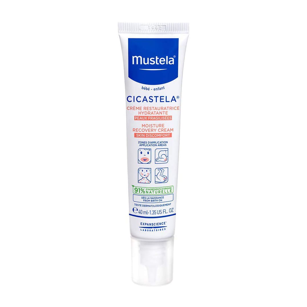 Mustela Cicastela Moisture Recovery Cream - 40ml - Bloom Pharmacy