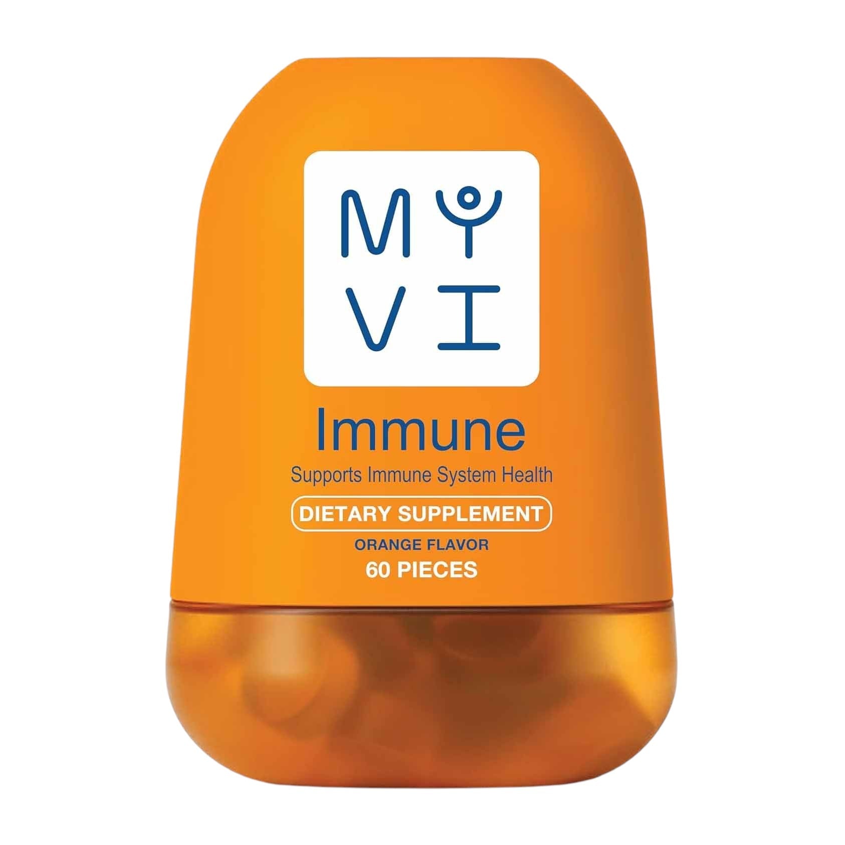 Myvi Immune Orange Flavor Gummies - 60 Gummies - Bloom Pharmacy