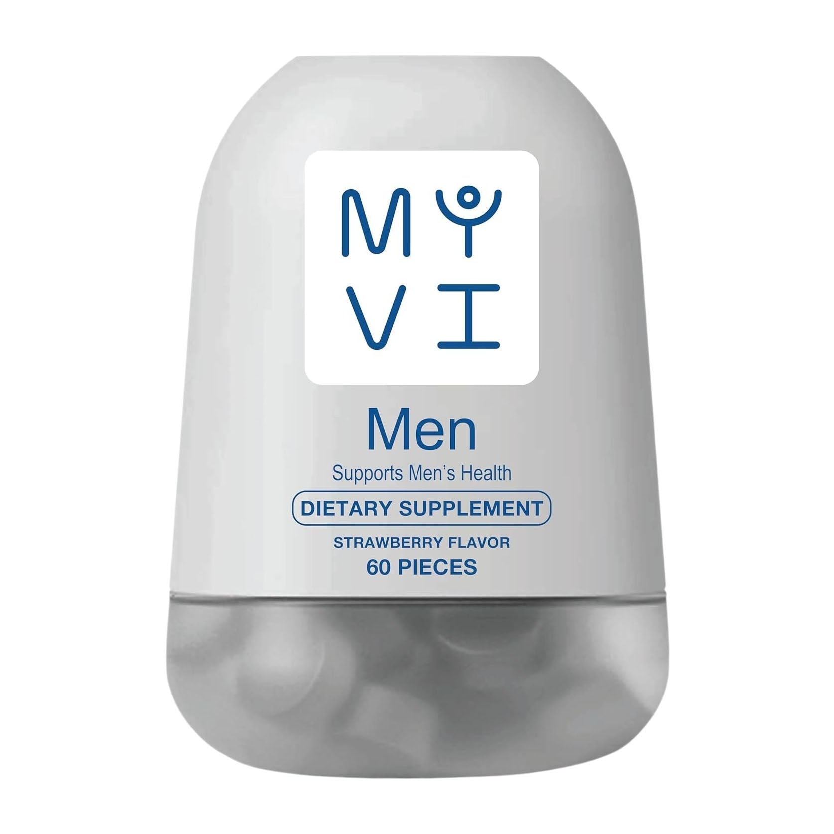 Myvi Men Dietary Supplement Gummies Strawberry Flavor - 60 Pcs - Bloom Pharmacy