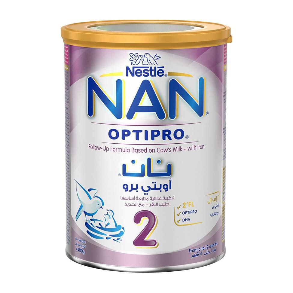 Nan 2 Baby Milk Formula - 400 gm - Bloom Pharmacy