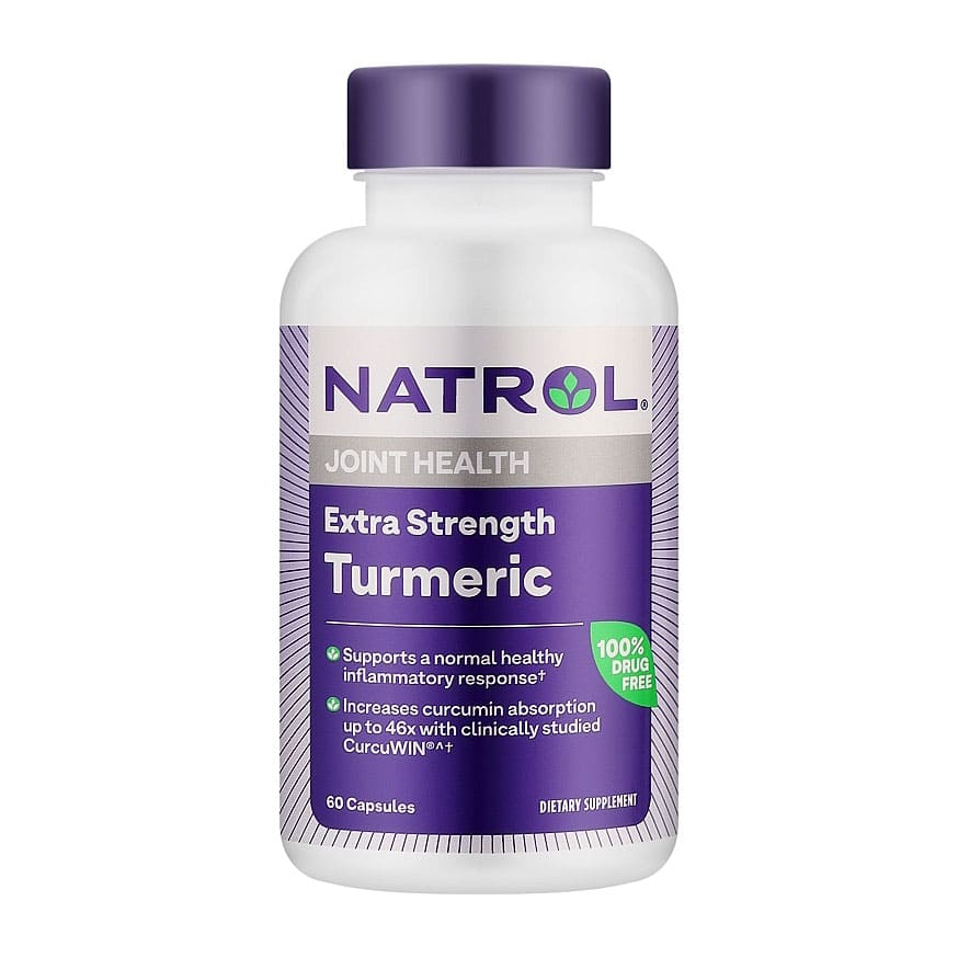 Natrol Joint Health Extra Strength Turmeric - 60 Capsules - Bloom Pharmacy