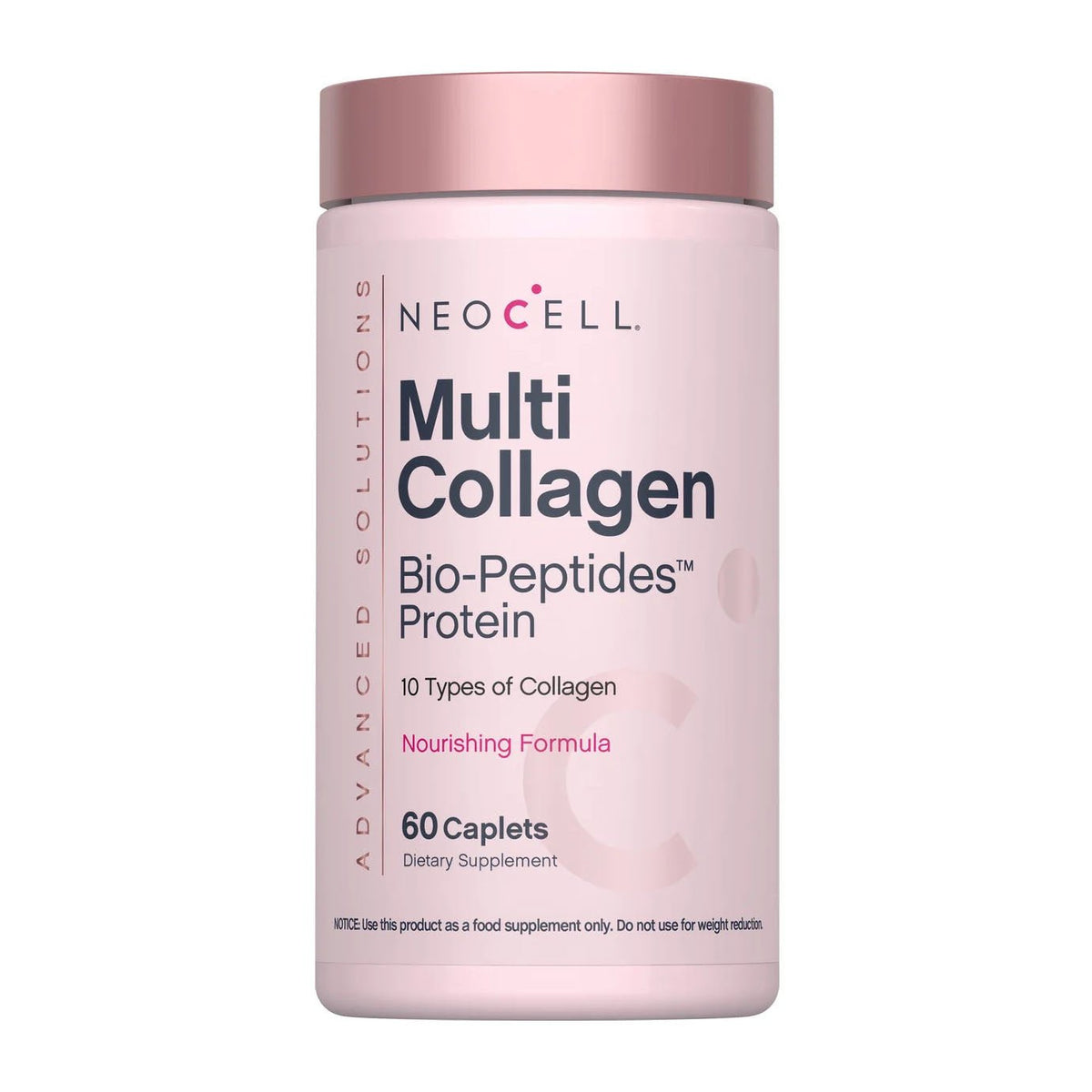 Neocell Multi Collagen Advanced Bio Peptides Protein Caplets - 60 Pcs - Bloom Pharmacy