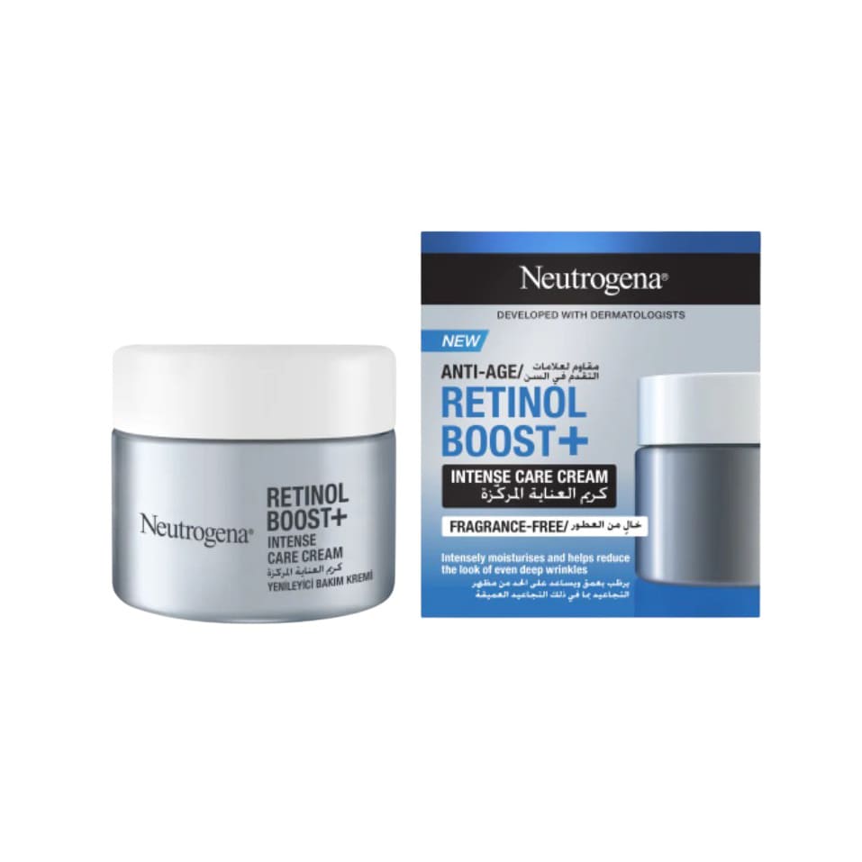 Neutrogena Retinol Boost+ Intense Care Cream - 50ml - Bloom Pharmacy